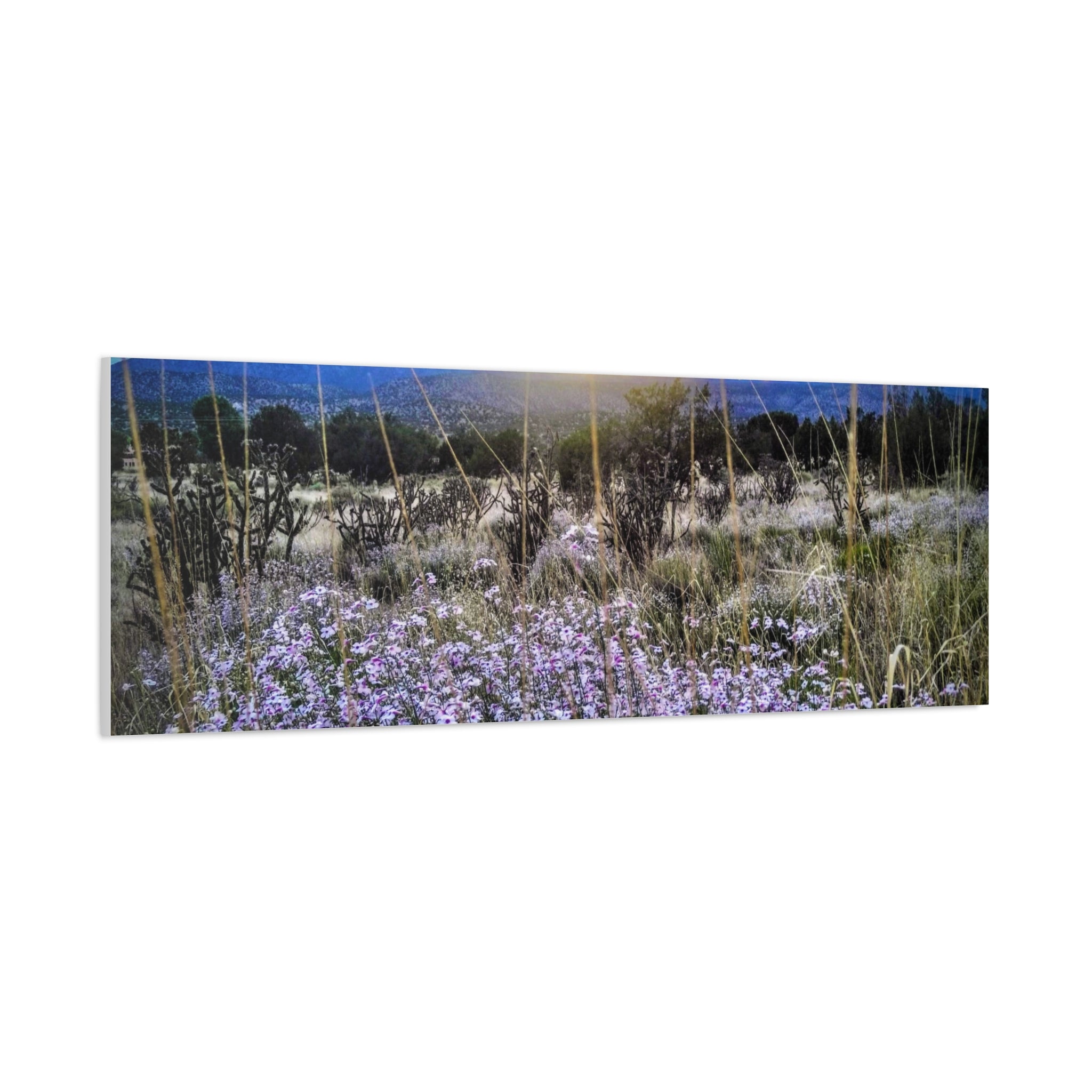 Framed Botanical Wall Art, Floral Canvas Print, Nature Decor, Home Interior Art, Gift for Garden Lovers, Beautiful Flower Landscape