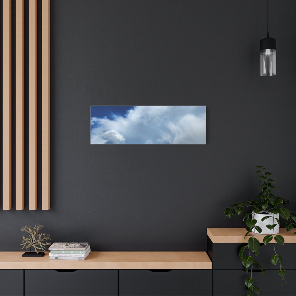 Rainbow Cloud Art Canvas Print, Stretched Wall Decor, Home/Office Art, Gift for Nature Lovers, Gallery Wall Accent