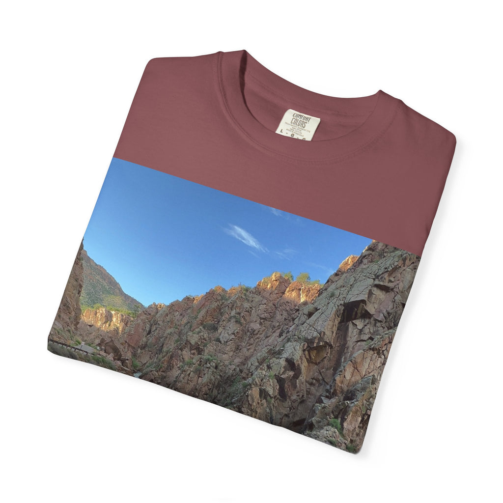 Nature Scene Unisex T-Shirt, Eco-Friendly Tee, Outdoorsy Apparel, Hiking Gift, Casual Wear, Adventure Clothing