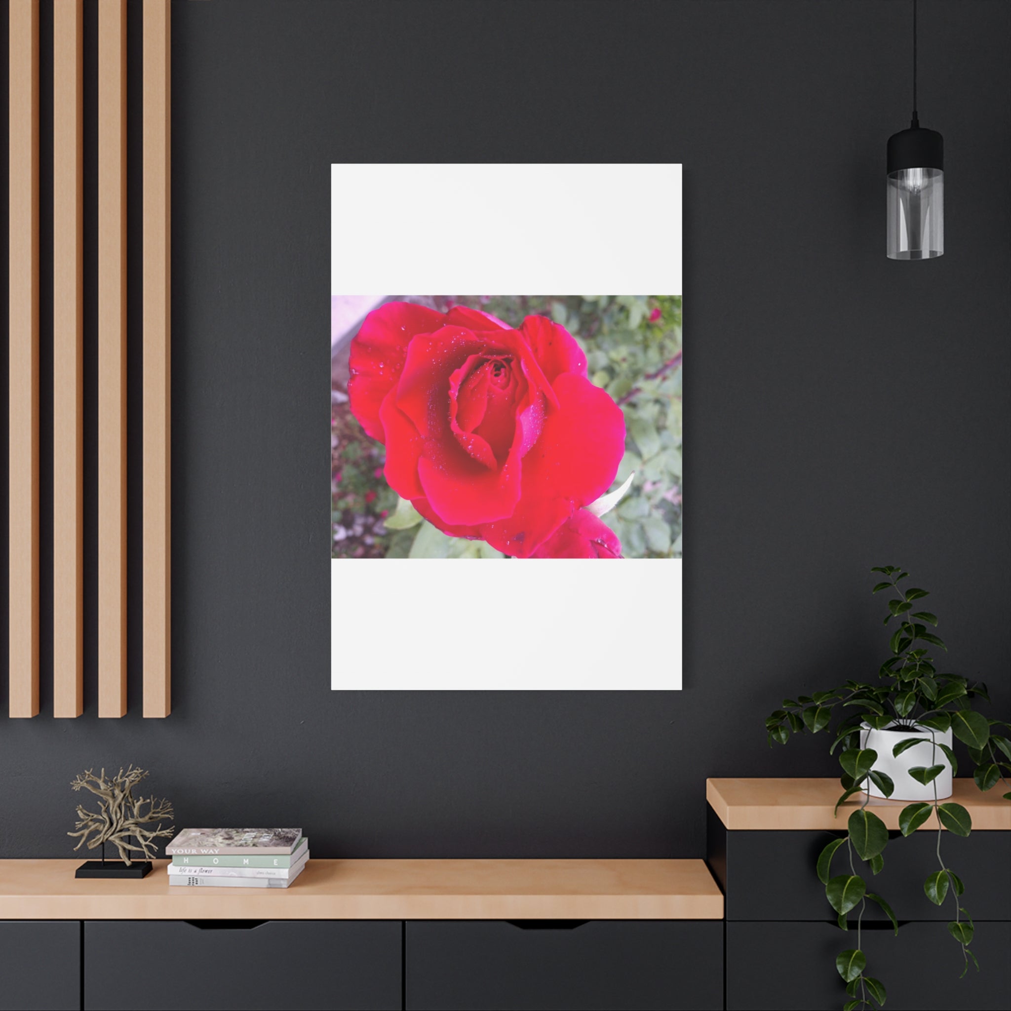 Vibrant Floral Canvas Art, Elegant Wall Decor, Perfect for Home, Gifts, Mother's Day, and Weddings