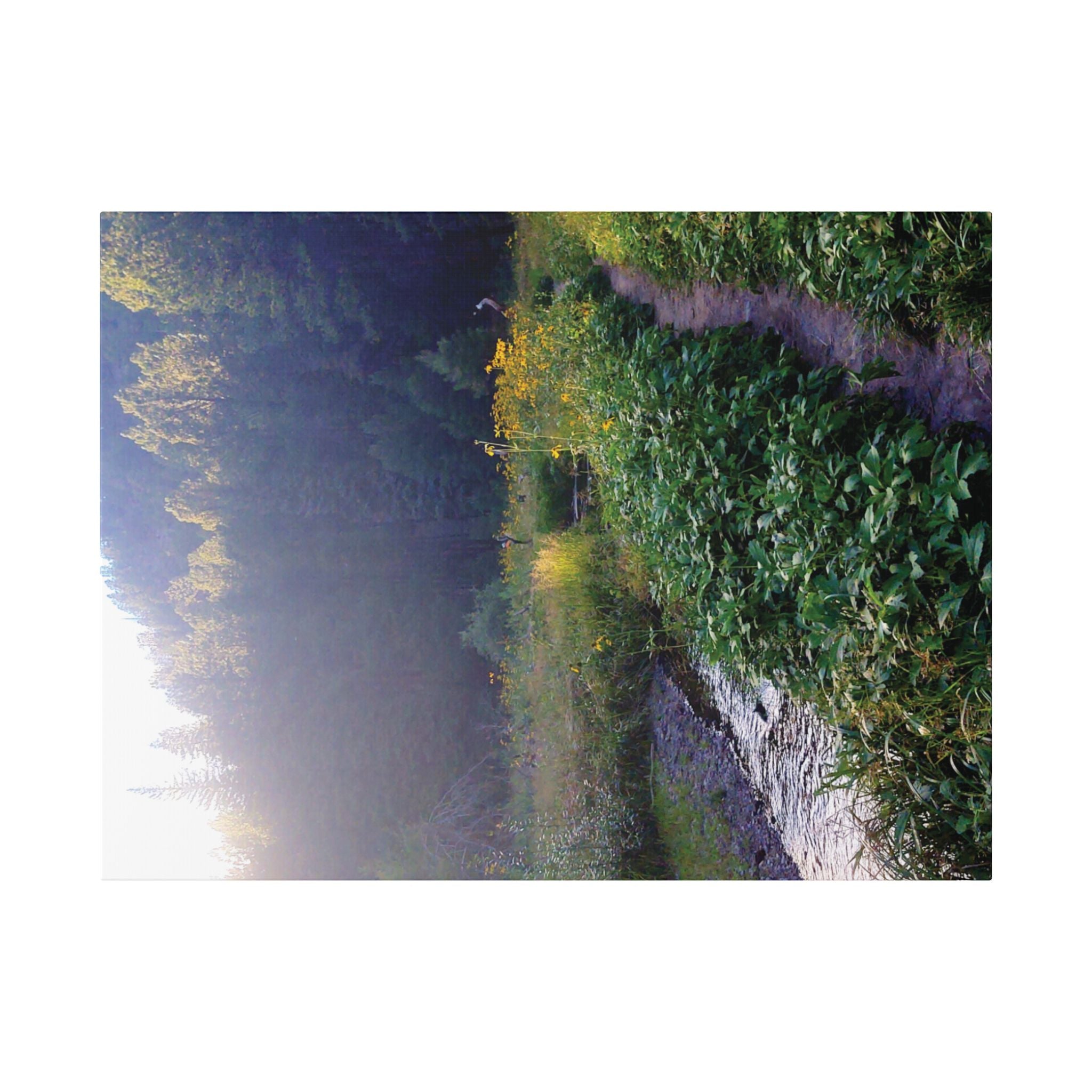 Copy of Nature-Inspired Stretched Canvas Art Print, Landscape Wall Decor, Rustic Home Decor, Gift for Nature Lovers, Artwork for Living Room