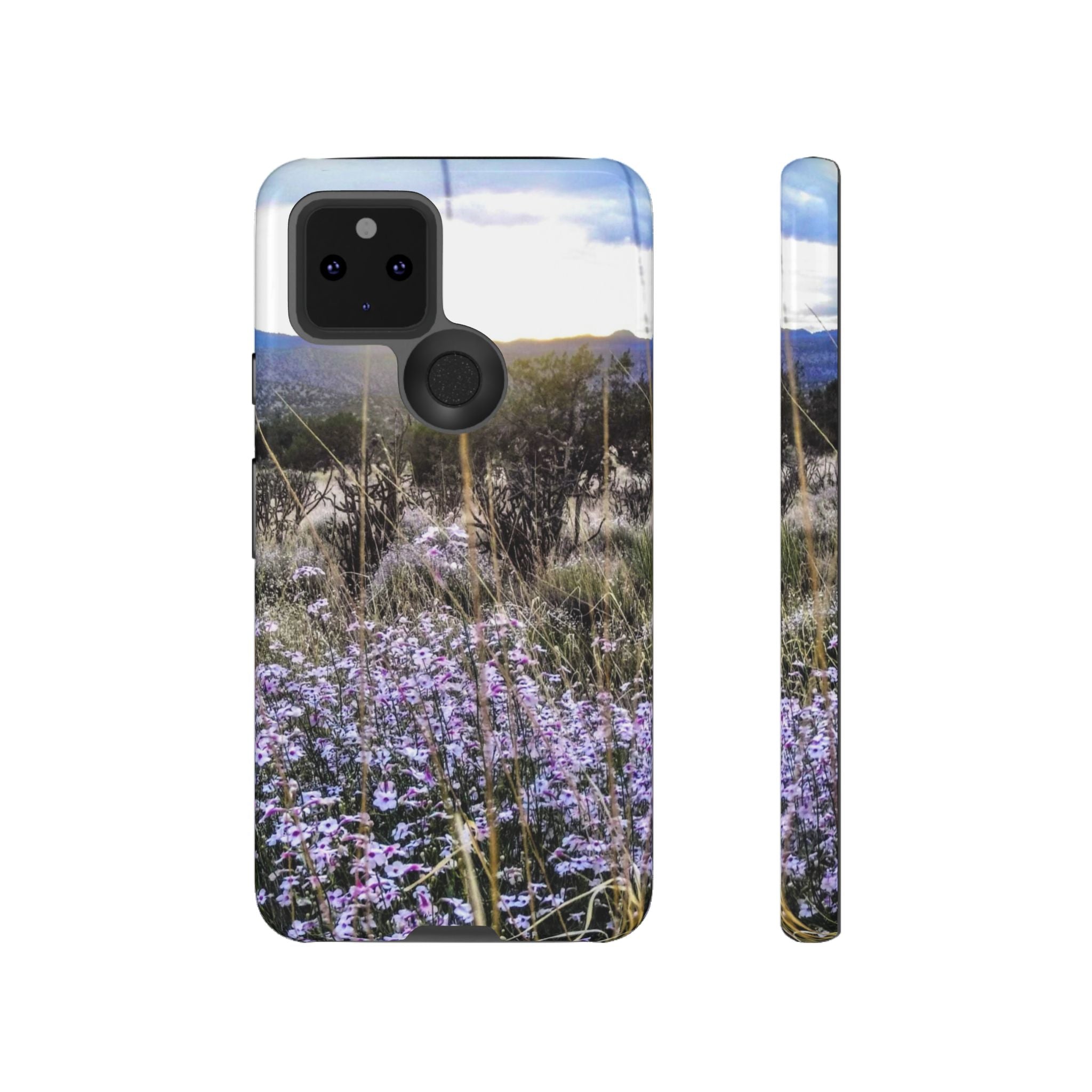 Floral Phone Case, Tough Phone Cover for Outdoor Lovers, Nature-Inspired Accessories, Gift for Photography Enthusiasts, Protective [...]