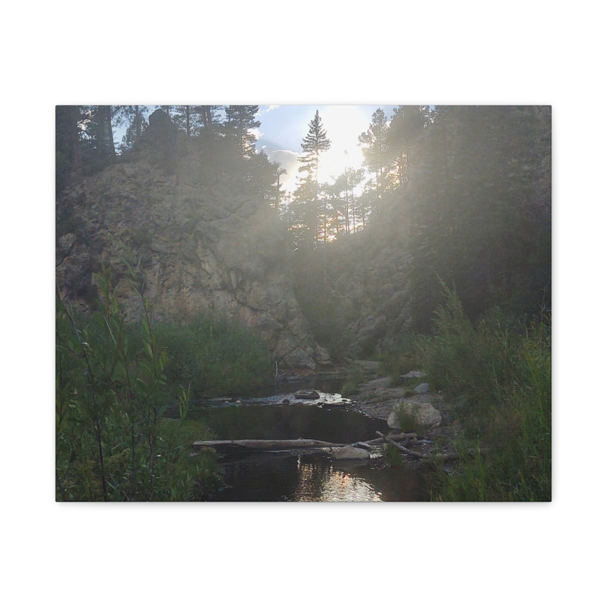 Nature Wall Art Canvas Print for Home Decor, Serene Landscape Artwork, Office Decor, Gift for Nature Lovers, Outdoor Photography