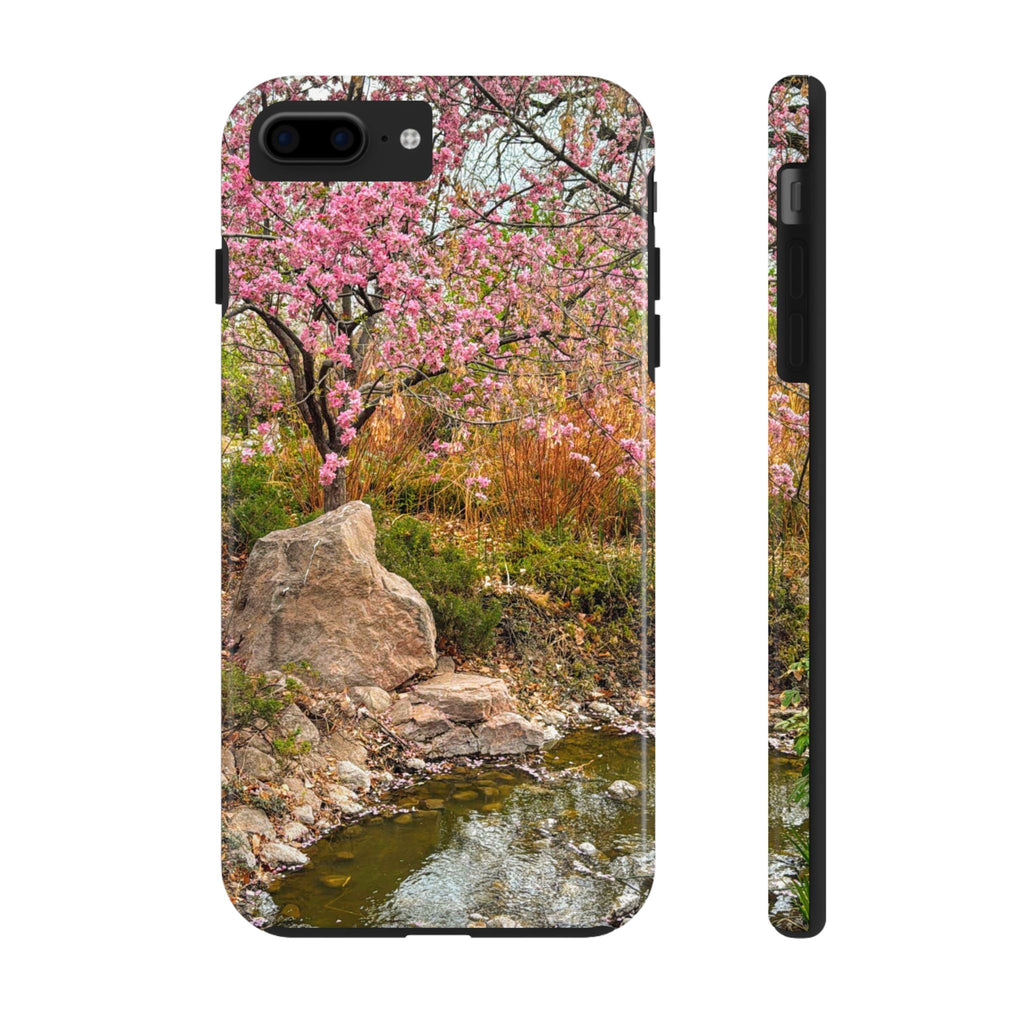 Cherry Blossom Tough Phone Cases - Nature Lover Gift, Floral Phone Accessories, Spring Decor, Custom Cases, Outdoor Adventure