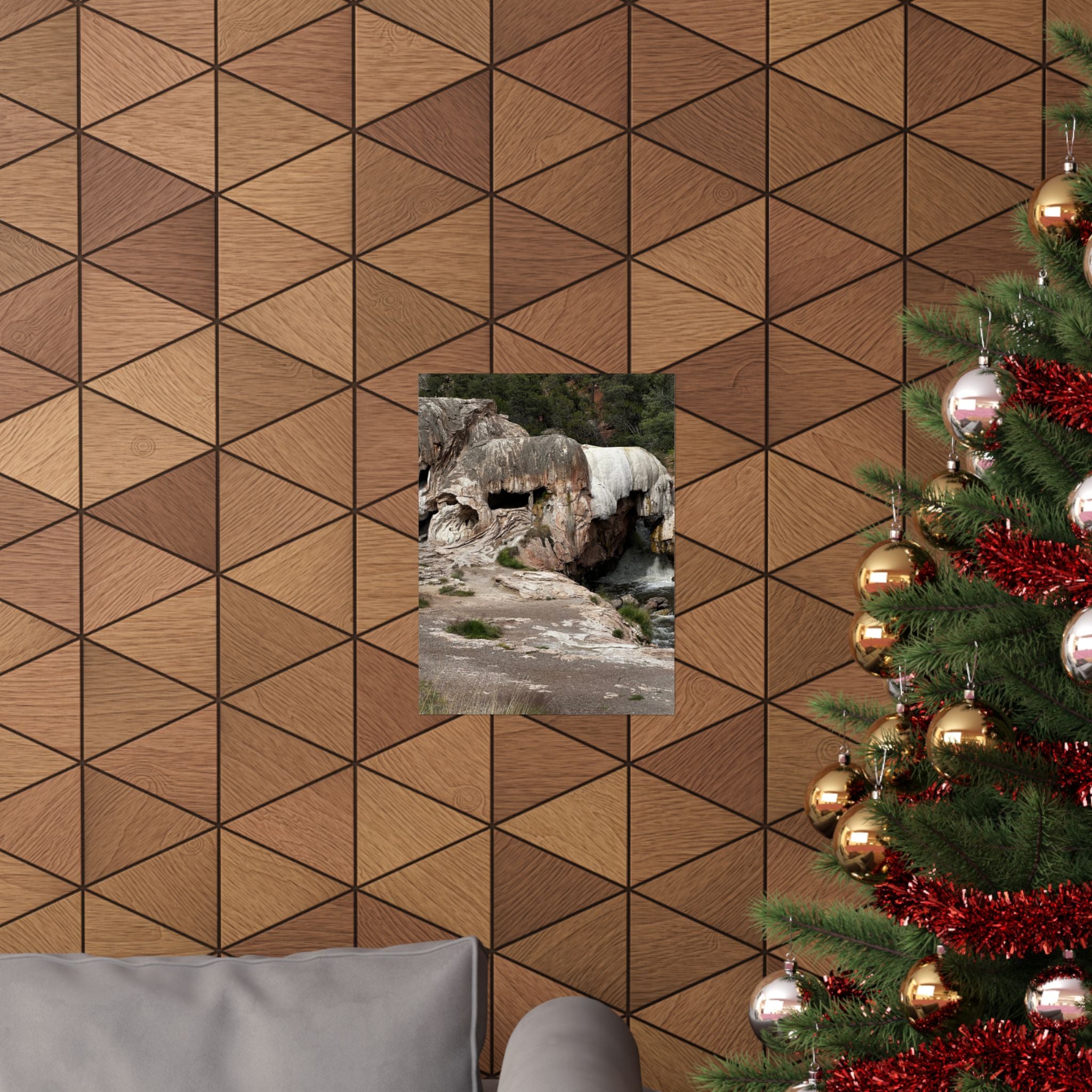 Nature-Inspired Matte Vertical Poster, Landscape Wall Art, Home Decor, Unique Gift, Rustic Vibe, Earthy Aesthetic