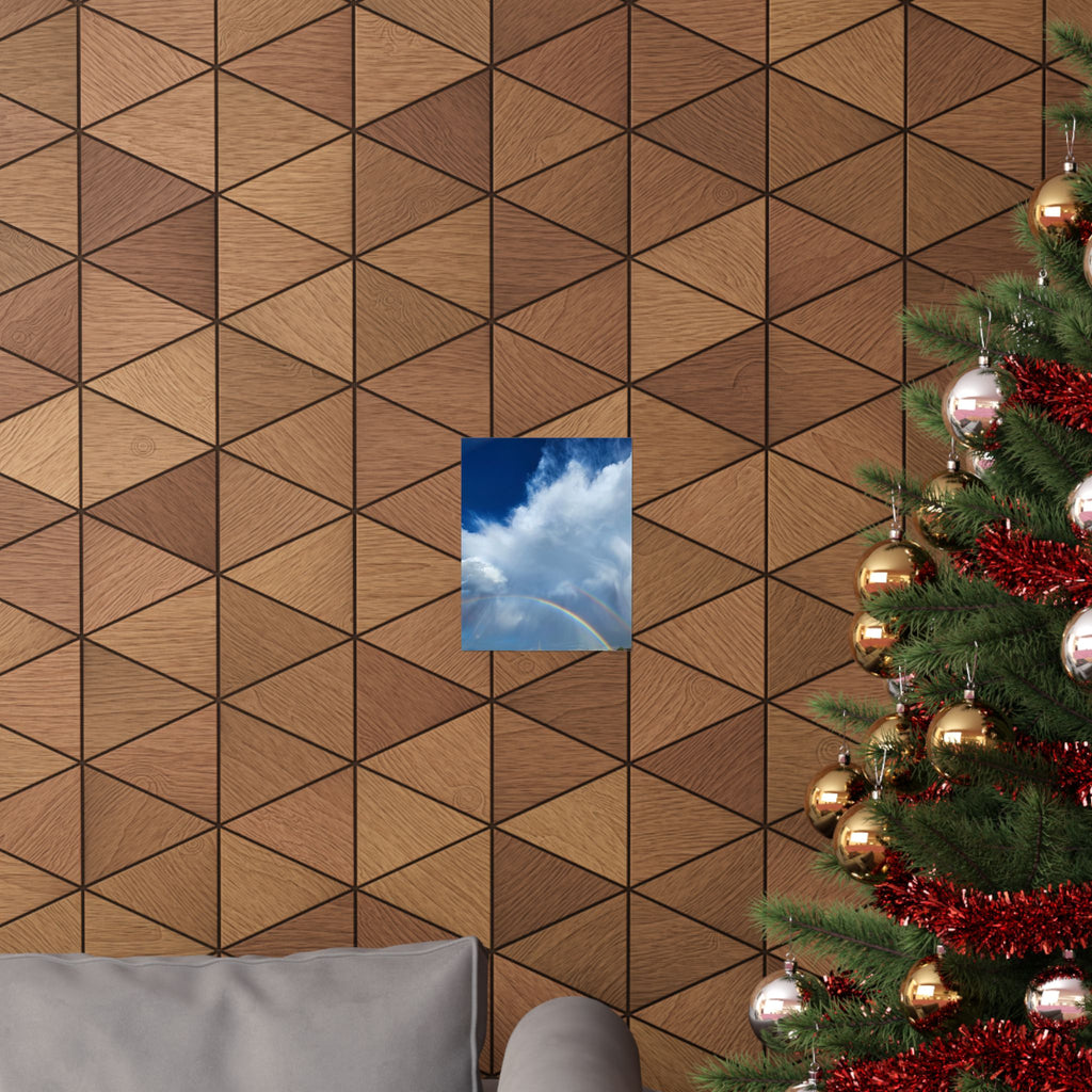 Rainbow Sky Matte Vertical Poster | Inspirational Wall Art, Home Decor, Gift for Nature Lovers, Office Decoration, Unique Artwork