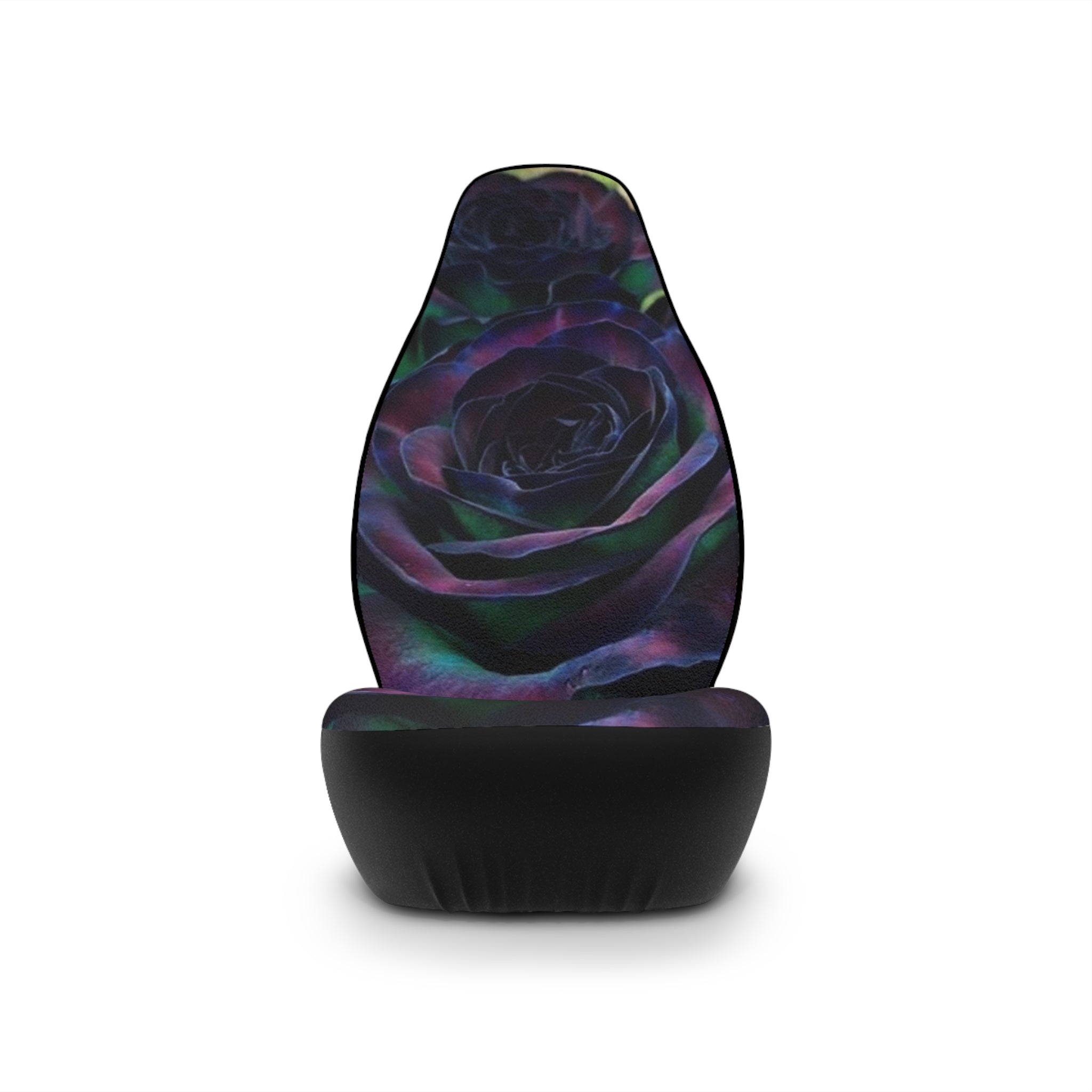 Elegant Floral Car Seat Covers, Rose Design for Car Decor, Automotive Accessories, Mother's Day Gifts, Floral Car Decor, Vehicle Protection