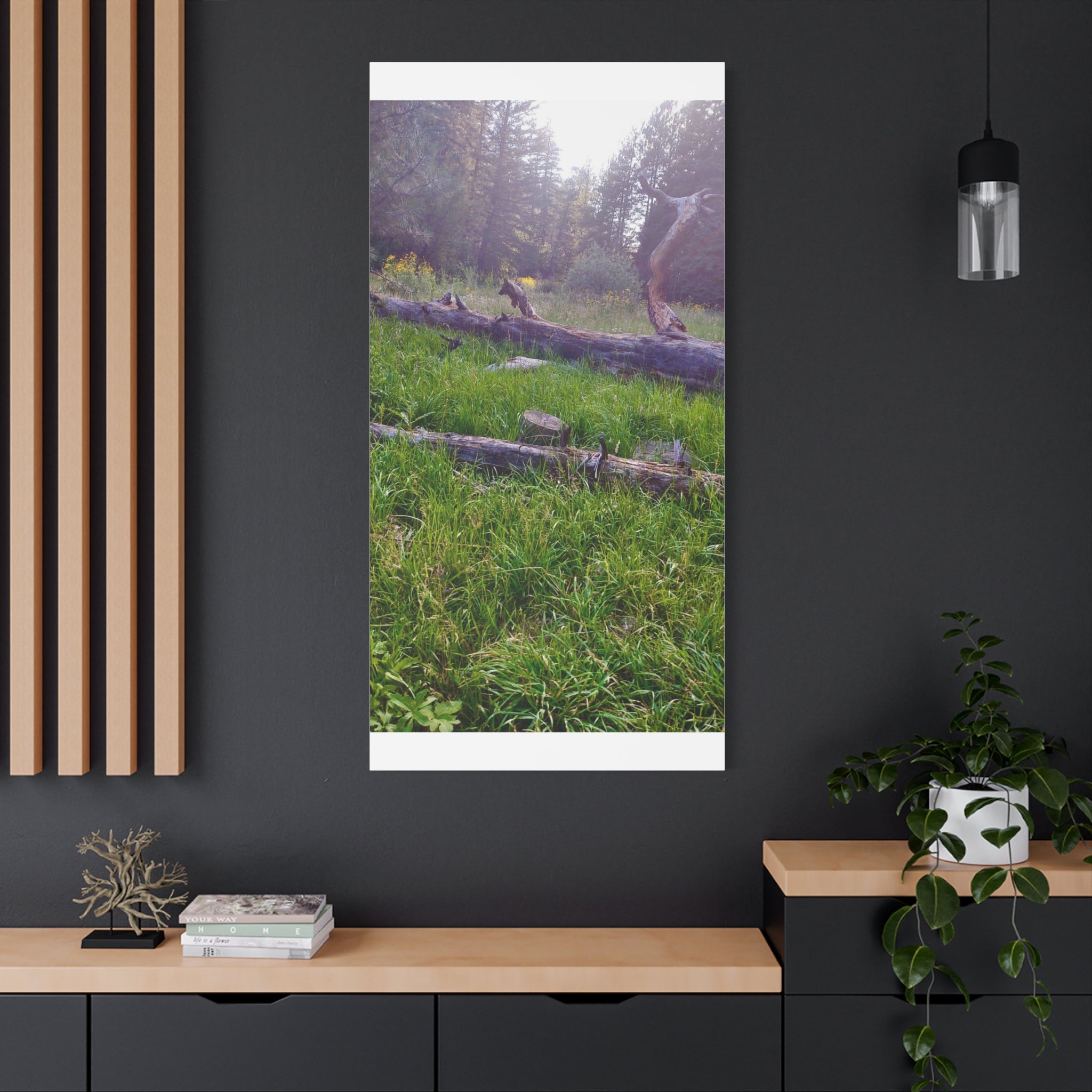 Classic Canvas Wall Art - Nature Decor, Outdoor Wall Hanging, Home Aesthetic, Gift for Nature Lovers, Rustic Cabin Decor