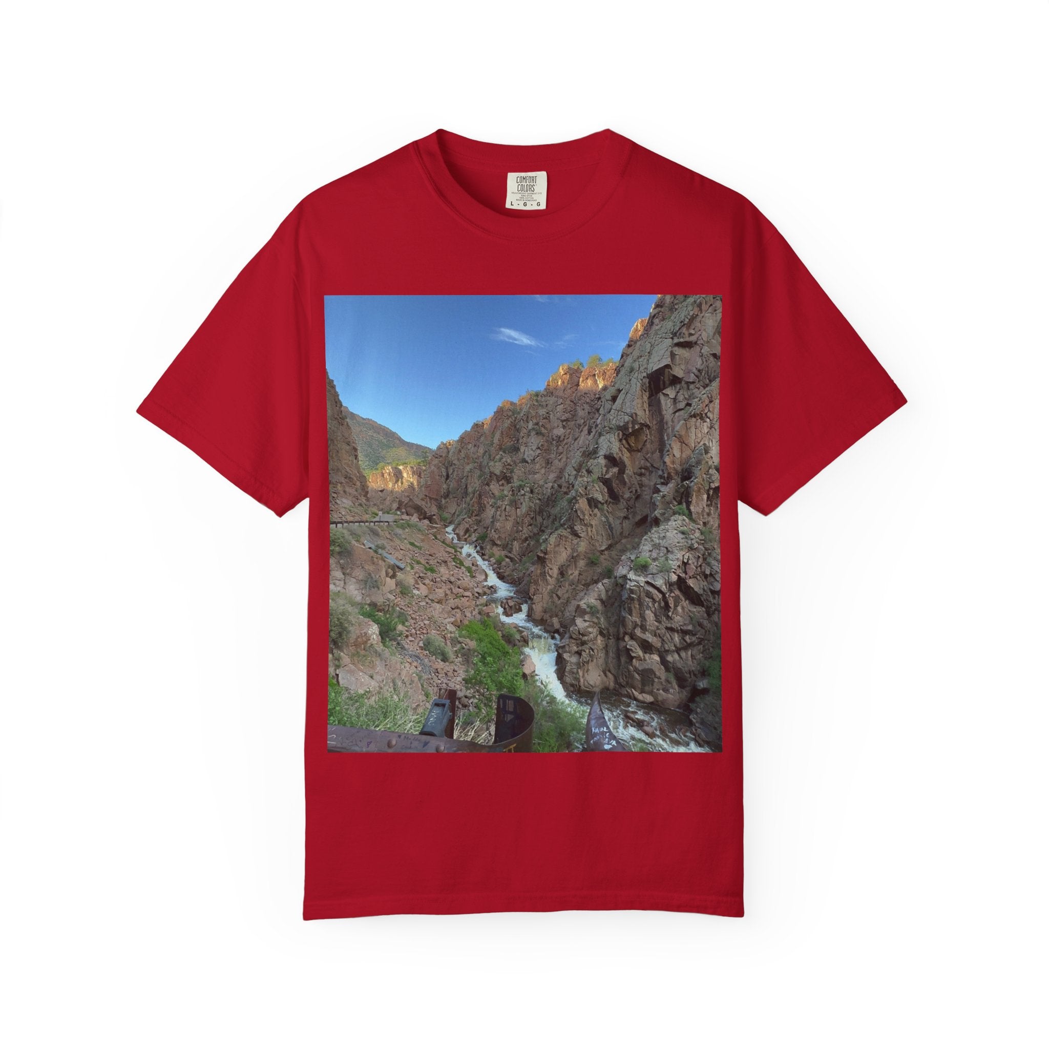 Nature Scene Unisex T-Shirt, Eco-Friendly Tee, Outdoorsy Apparel, Hiking Gift, Casual Wear, Adventure Clothing