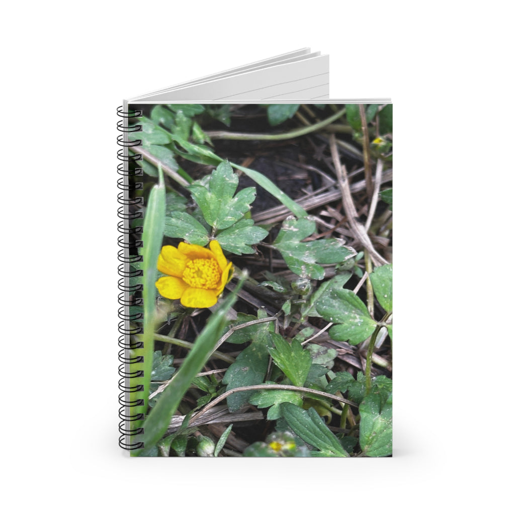 Floral Spiral Notebook - Nature Lover's Journal, Garden Log, Student Planner, Eco-Friendly Gift, Writing Companion