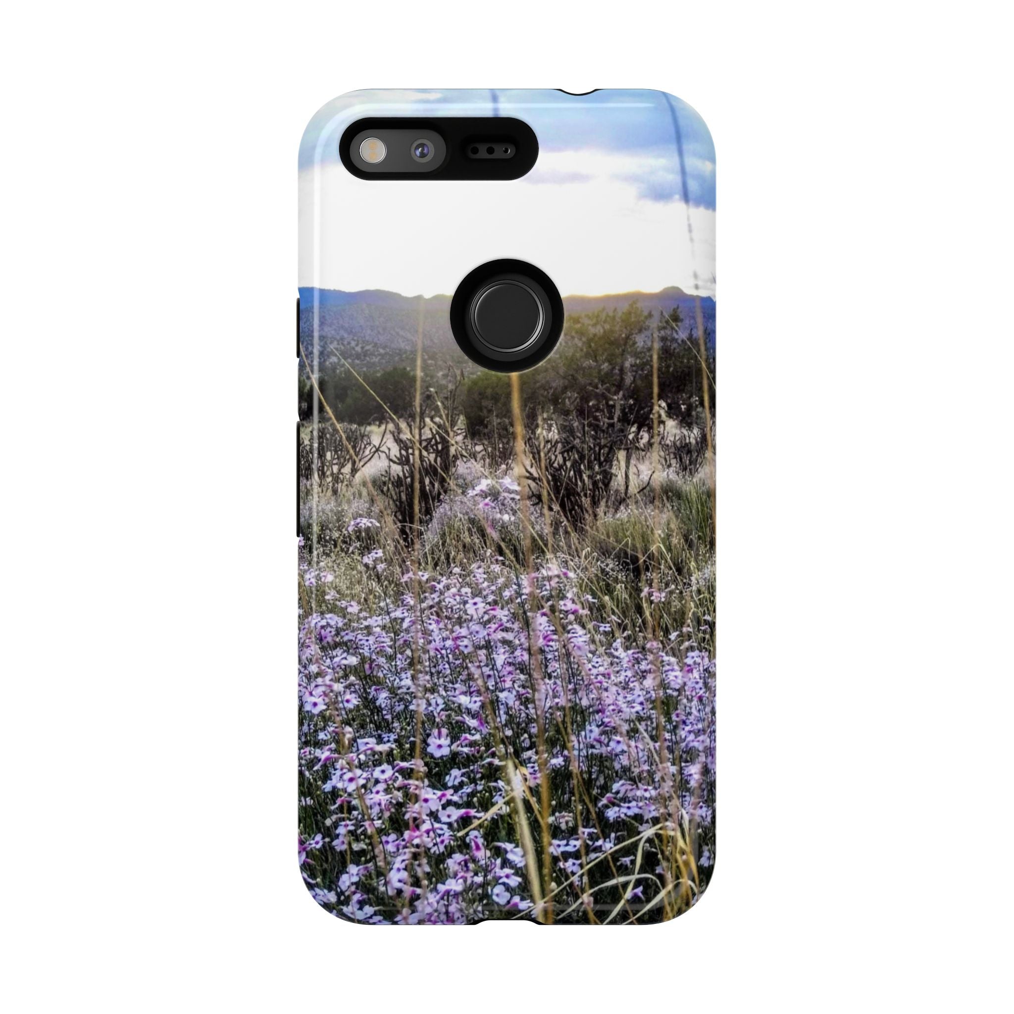 Floral Phone Case, Tough Phone Cover for Outdoor Lovers, Nature-Inspired Accessories, Gift for Photography Enthusiasts, Protective [...]