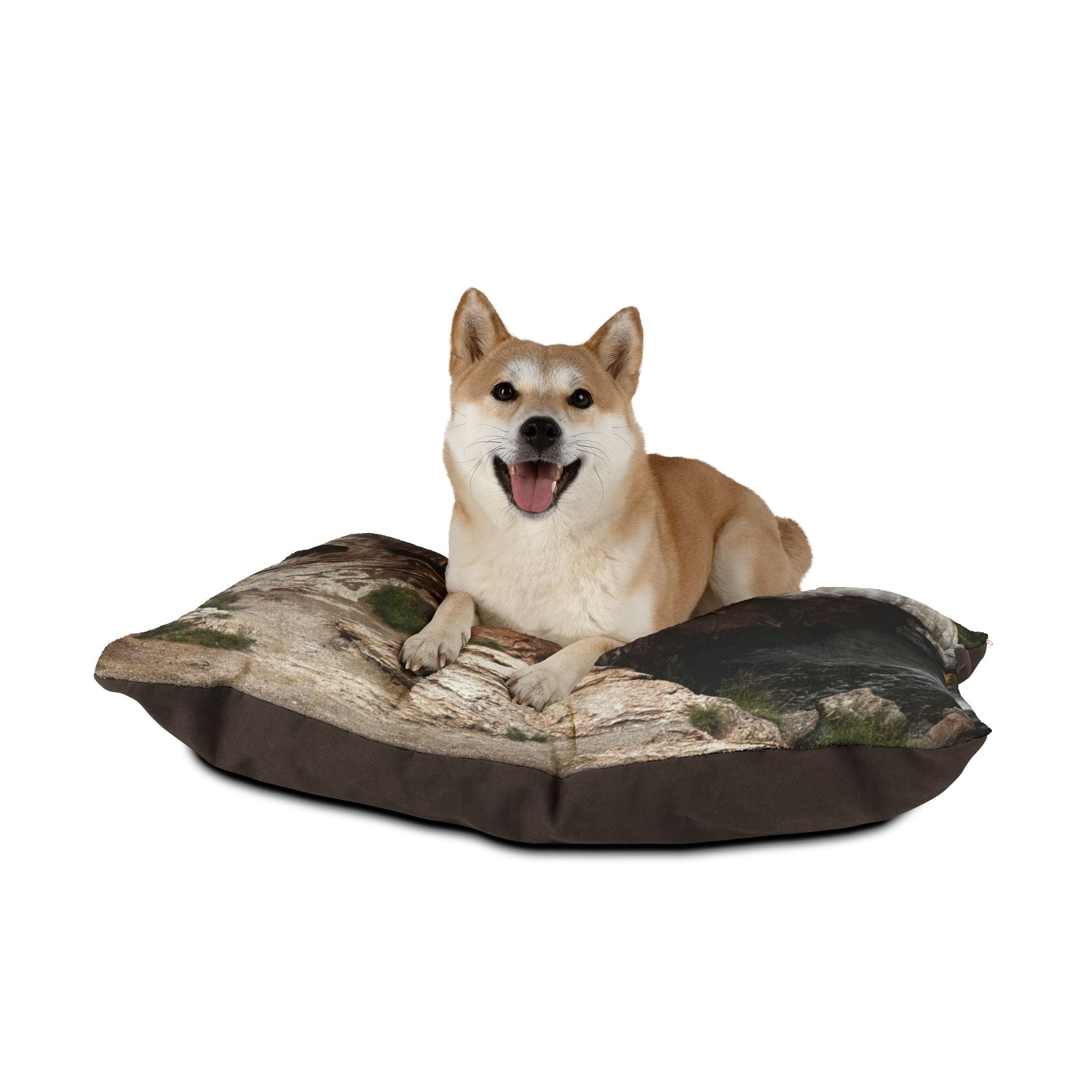 Nature-Inspired Pet Bed, Cozy Dog Bed, Cat Resting Pad, Outdoor Decor, Unique Pet Accessories