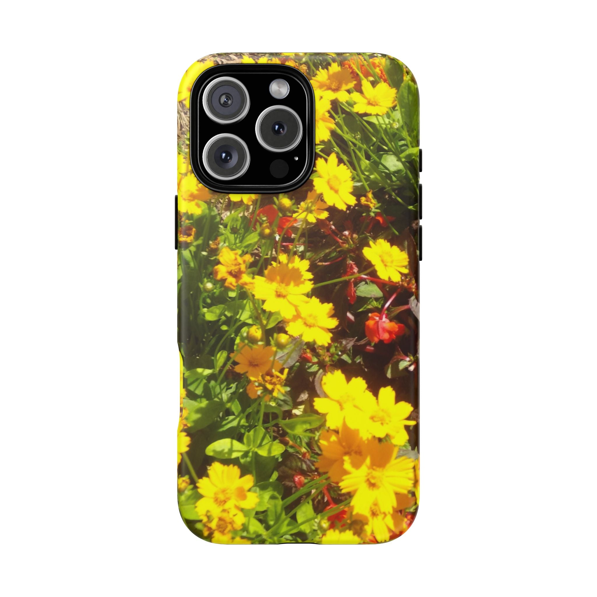Floral Phone Case - Tough Cases with Vibrant Yellow Flowers, Protective Floral Cover, Spring Decor, Gift Idea for Nature Lovers, [...]