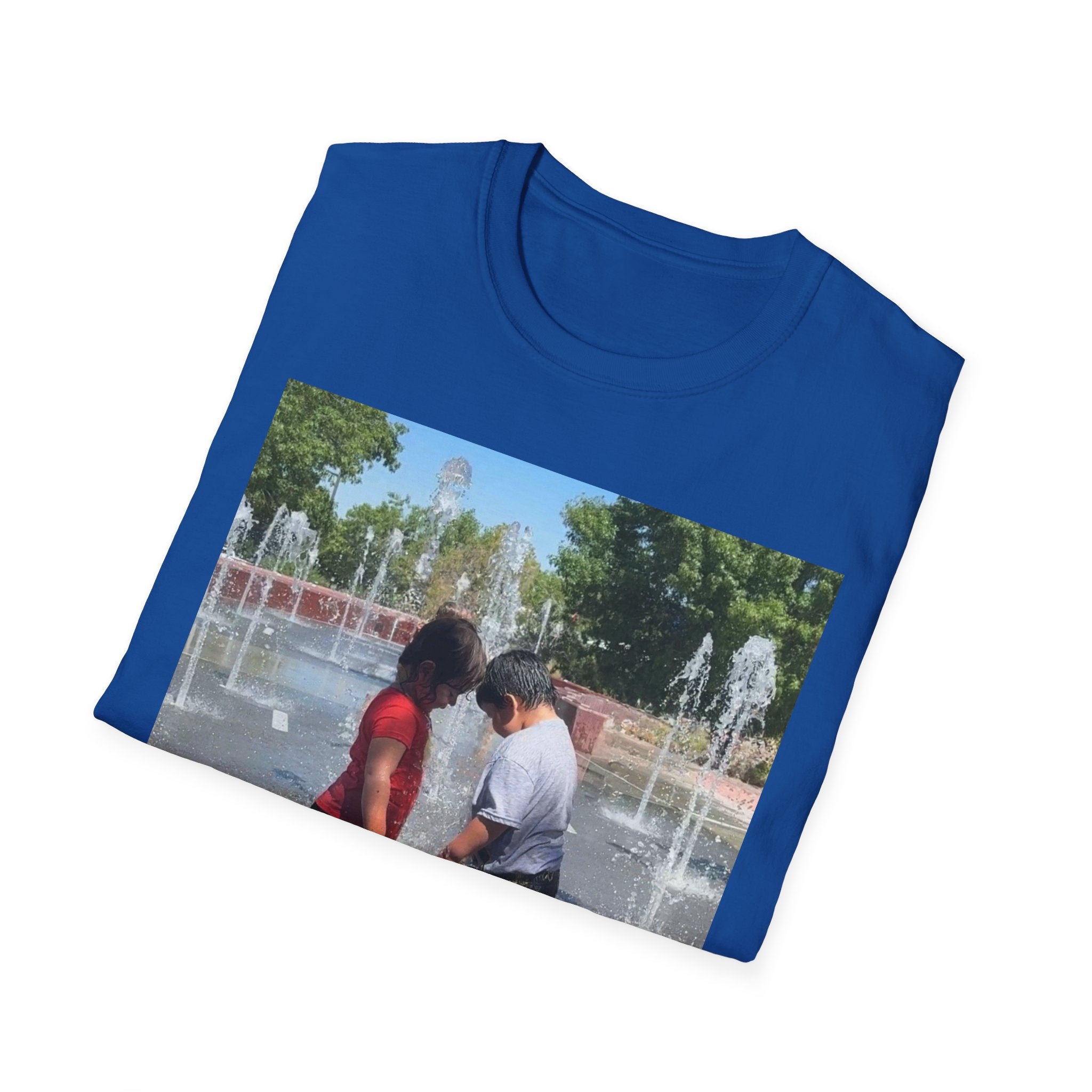 Cherished Moments Unisex Softstyle T-Shirt, Family Reunion Shirt, Personalized Gift, Summer Fun Tee, Kids Photography Tee