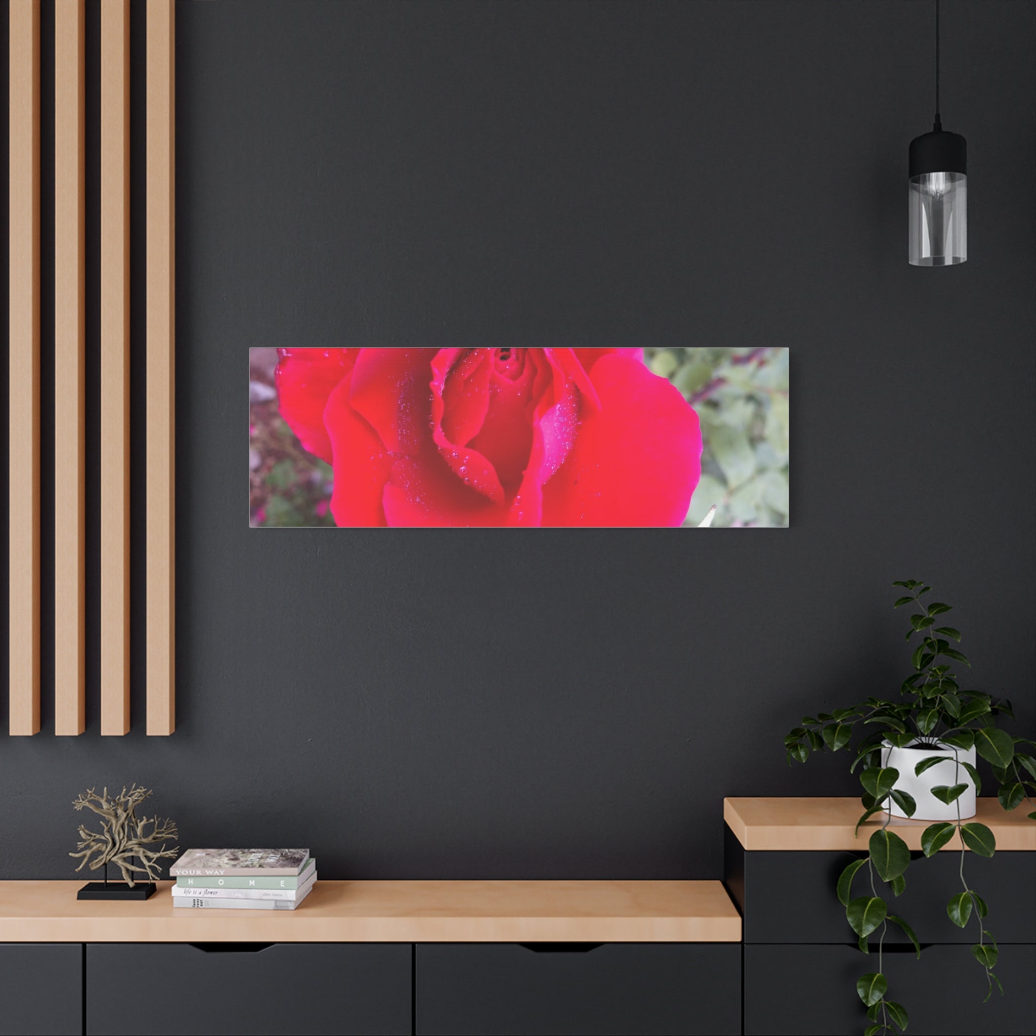 Vibrant Floral Canvas Art, Elegant Wall Decor, Perfect for Home, Gifts, Mother's Day, and Weddings