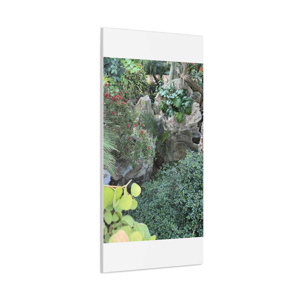 Canvas Wall Art, Tropical Garden Print, Home Decor, Botanical Artwork, Nature Lover Gift, Modern Interior Design