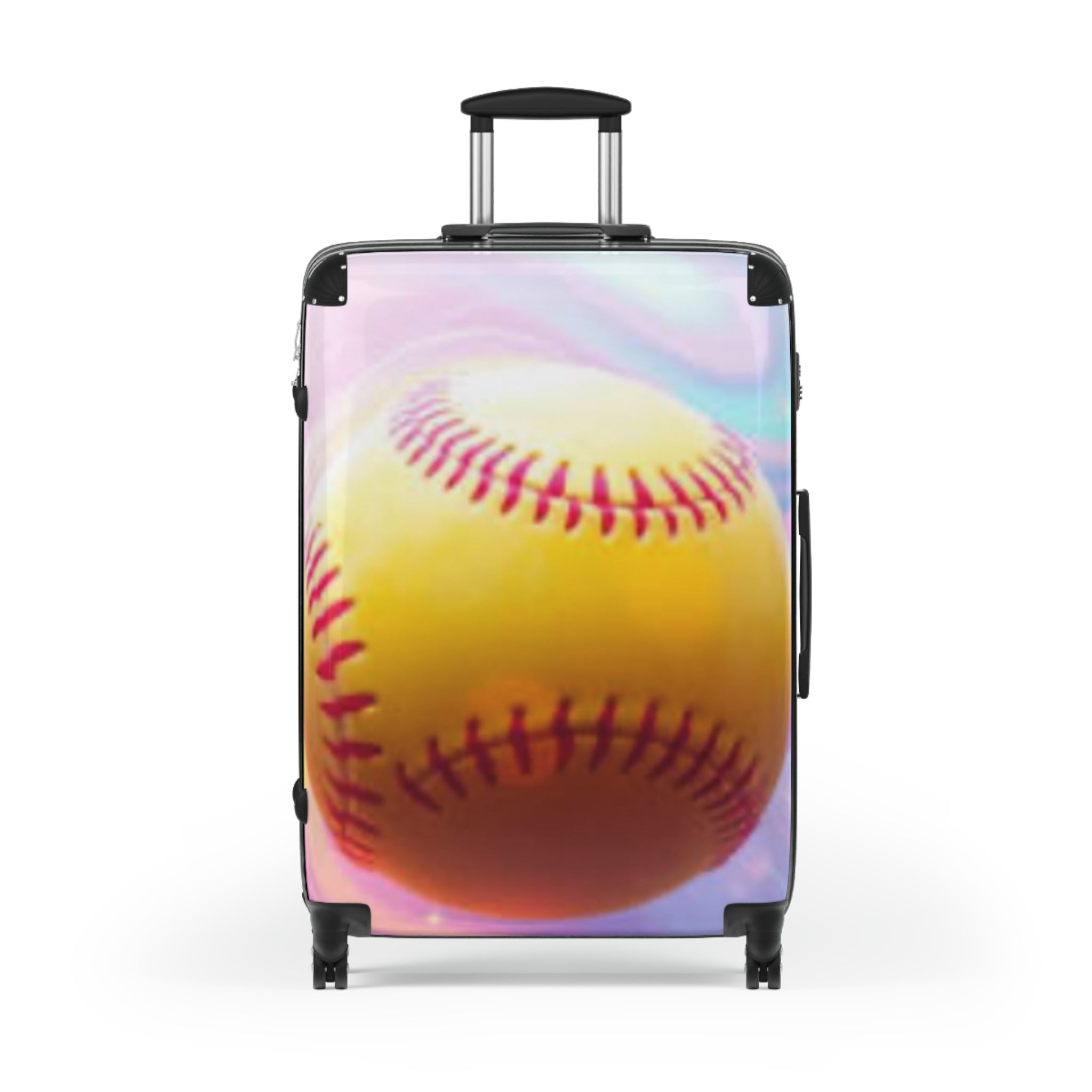 Baseball-Themed Suitcase | Travel Luggage for Sports Lovers, Perfect for Vacations, Gifts, Softball Enthusiasts, Kids and Adults