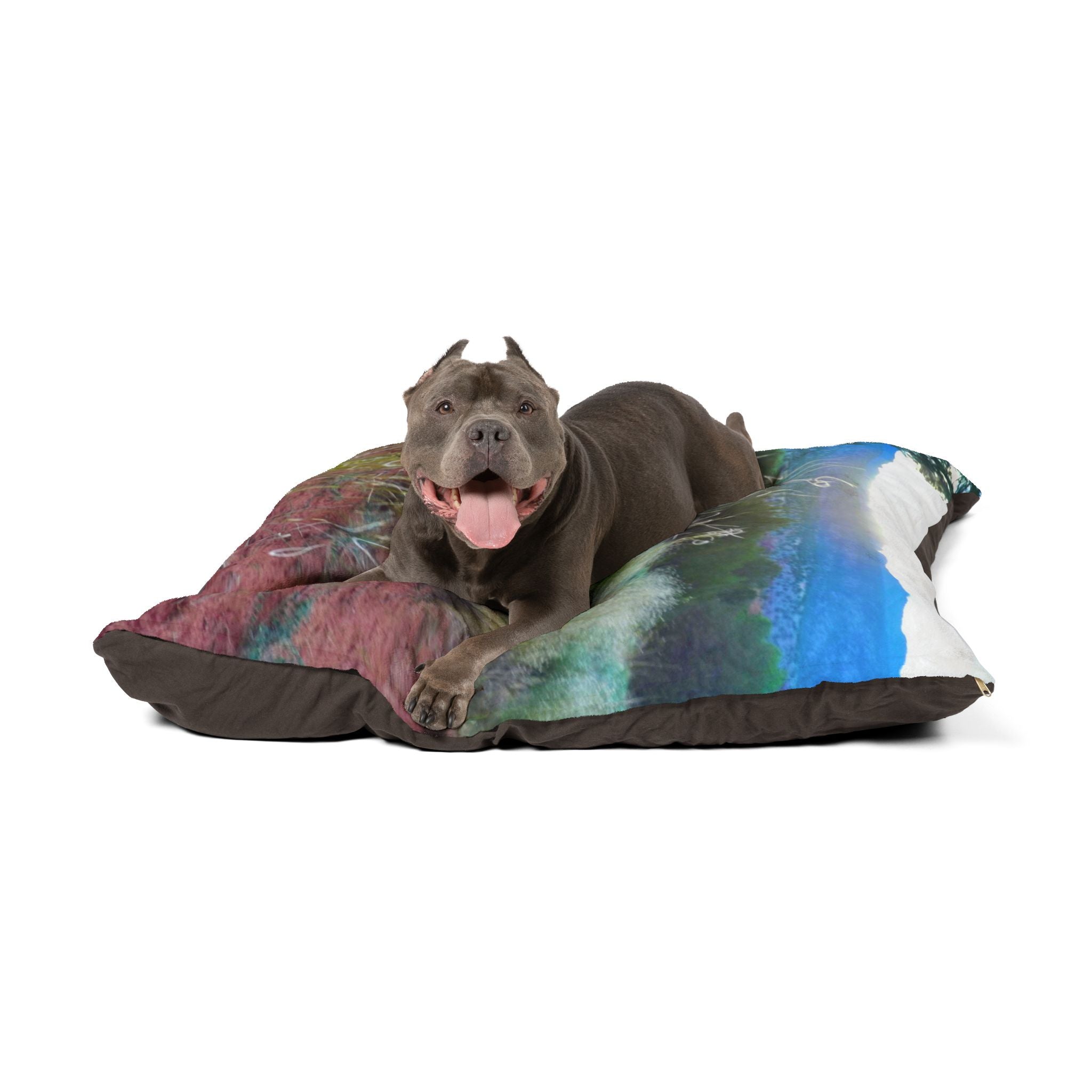 Cozy Nature Pet Bed - Dog/Cat Cushion, Eco-Friendly, Perfect for Home Decor, Pet Relaxation, Gift for Pet Lovers