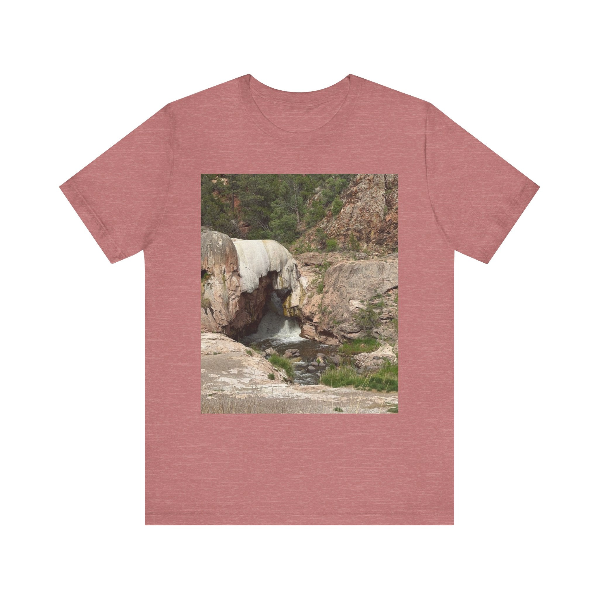 Waterfall Graphic Tee - Nature Lovers Unisex Shirt, Hiking Apparel, Summer Outfit, Gift for Adventure Seekers, Outdoor Enthusiasts