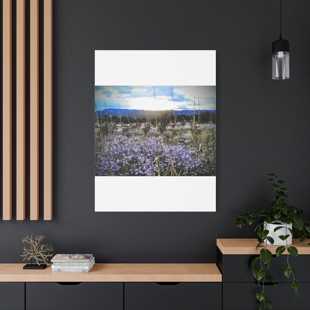 Framed Botanical Wall Art, Floral Canvas Print, Nature Decor, Home Interior Art, Gift for Garden Lovers, Beautiful Flower Landscape