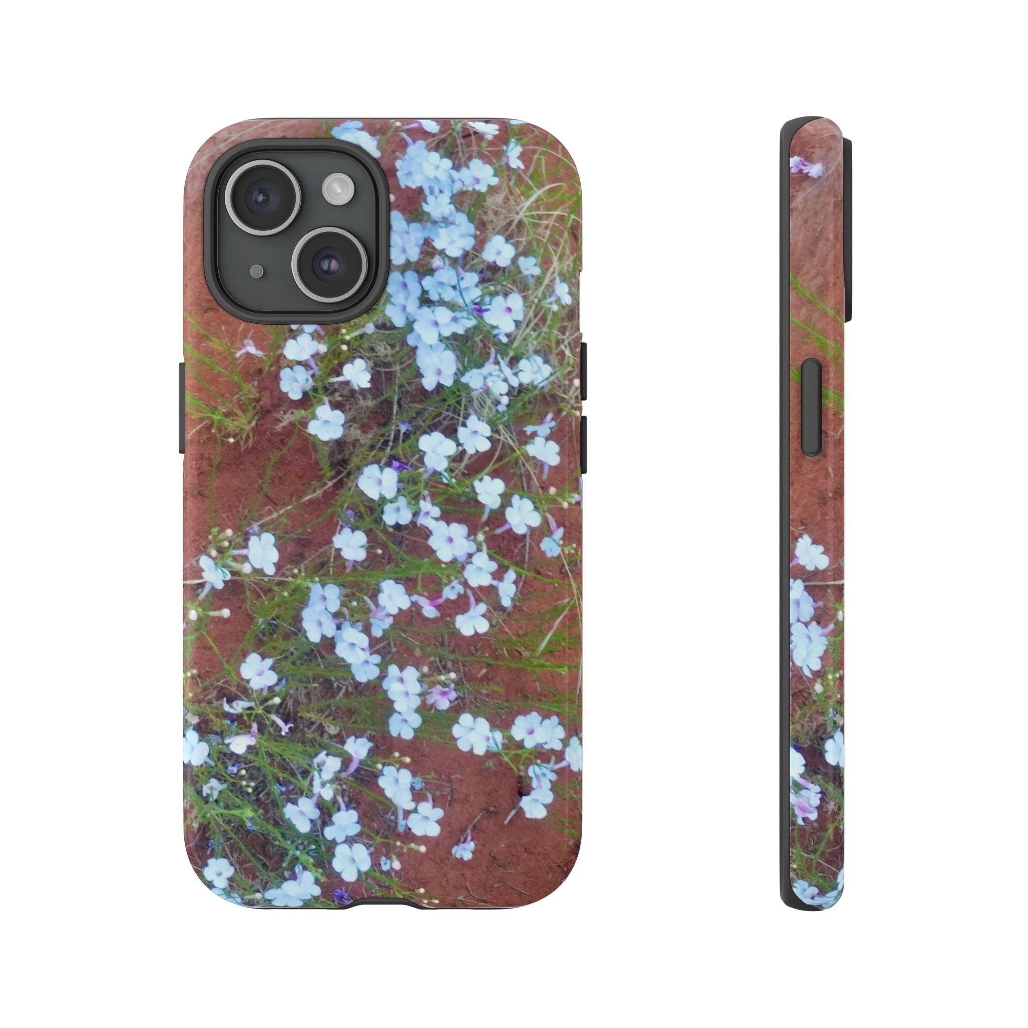 Floral Phone Case - Rustic Floral Design, Tough Cases, Gift for Her, Nature Lover, Spring Decor, Cute Phone Accessory