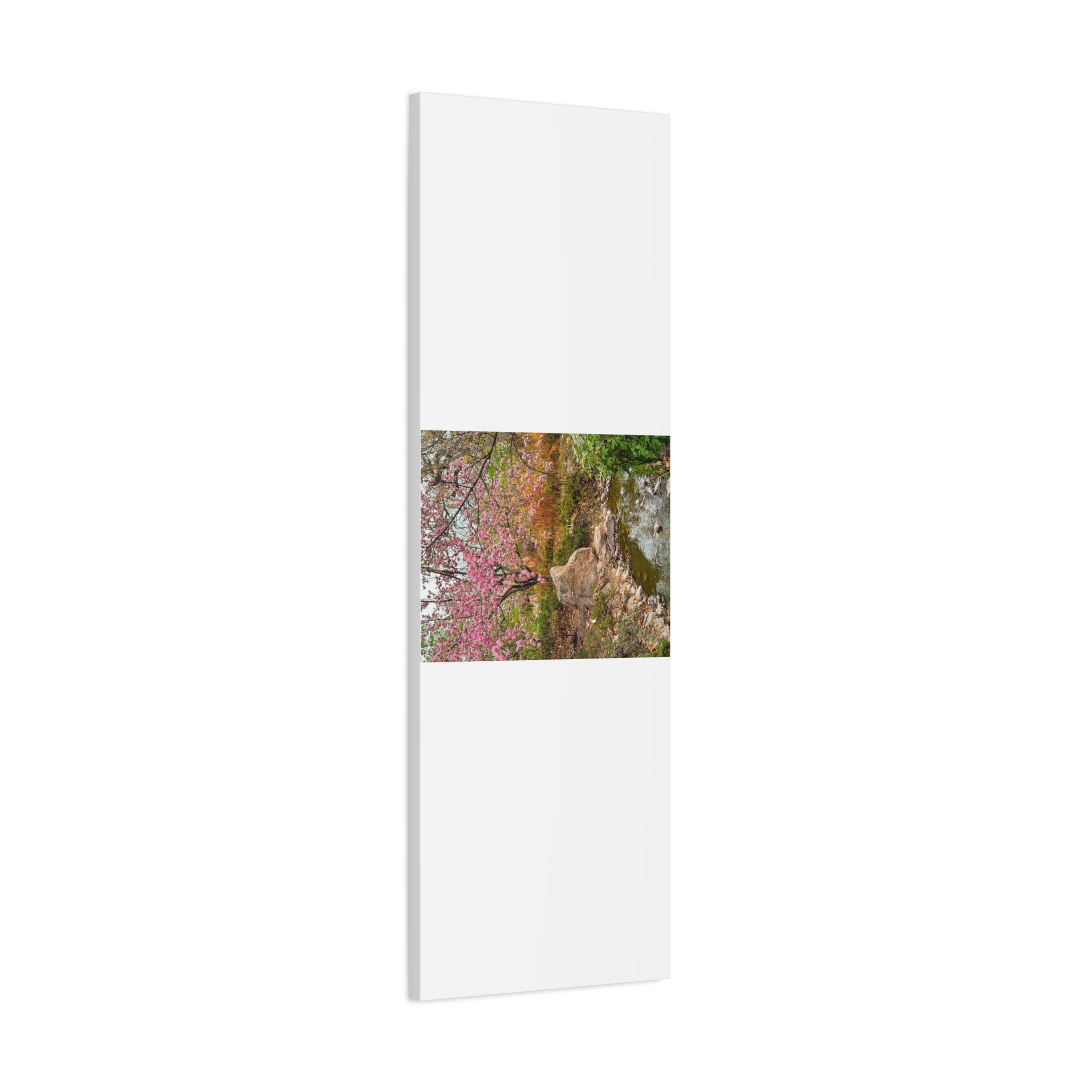 Blossoming Serenity Canvas Print, Floral Wall Art, Nature Decor, Home Aesthetic, Gift Idea for Garden Lovers, Spring Decor