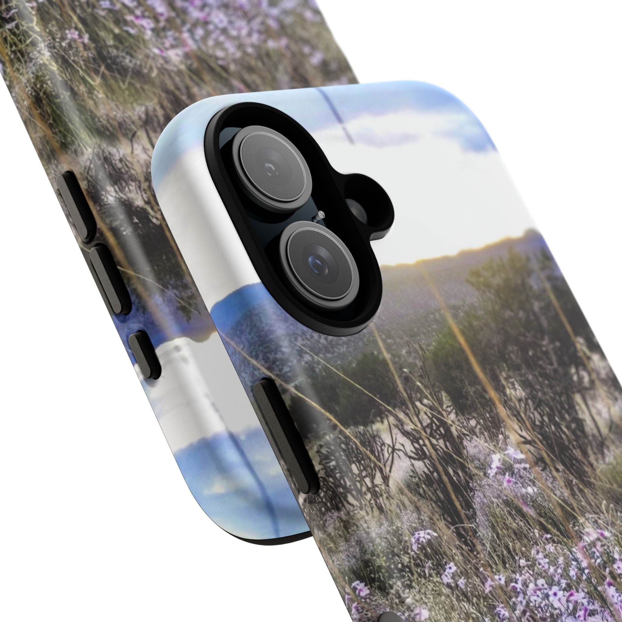 Floral Phone Case, Tough Phone Cover for Outdoor Lovers, Nature-Inspired Accessories, Gift for Photography Enthusiasts, Protective [...]
