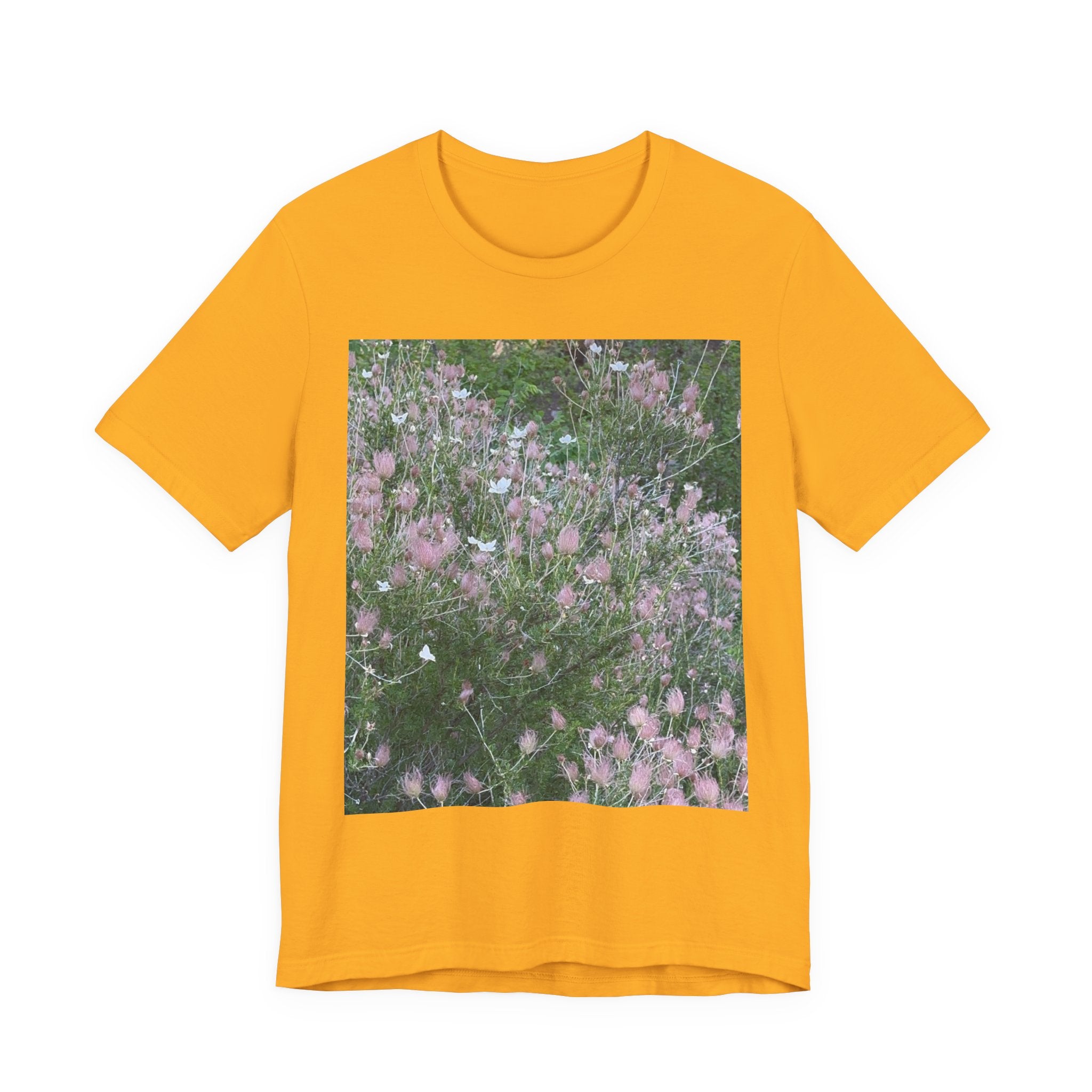 Floral Breeze Tee – Botanical Art Unisex Jersey Tee, Nature Lover Gift, Summer Fashion, Casual Wear, Eco-Friendly Style