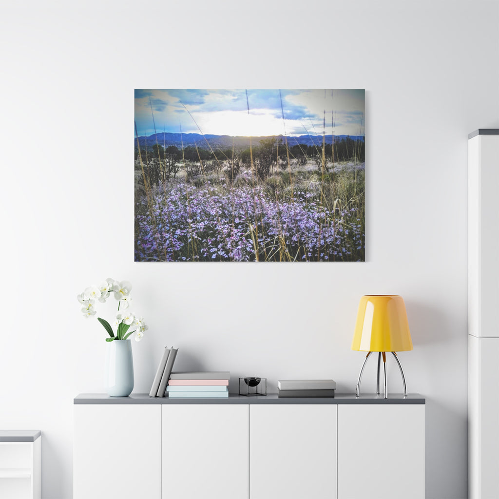 Framed Botanical Wall Art, Floral Canvas Print, Nature Decor, Home Interior Art, Gift for Garden Lovers, Beautiful Flower Landscape