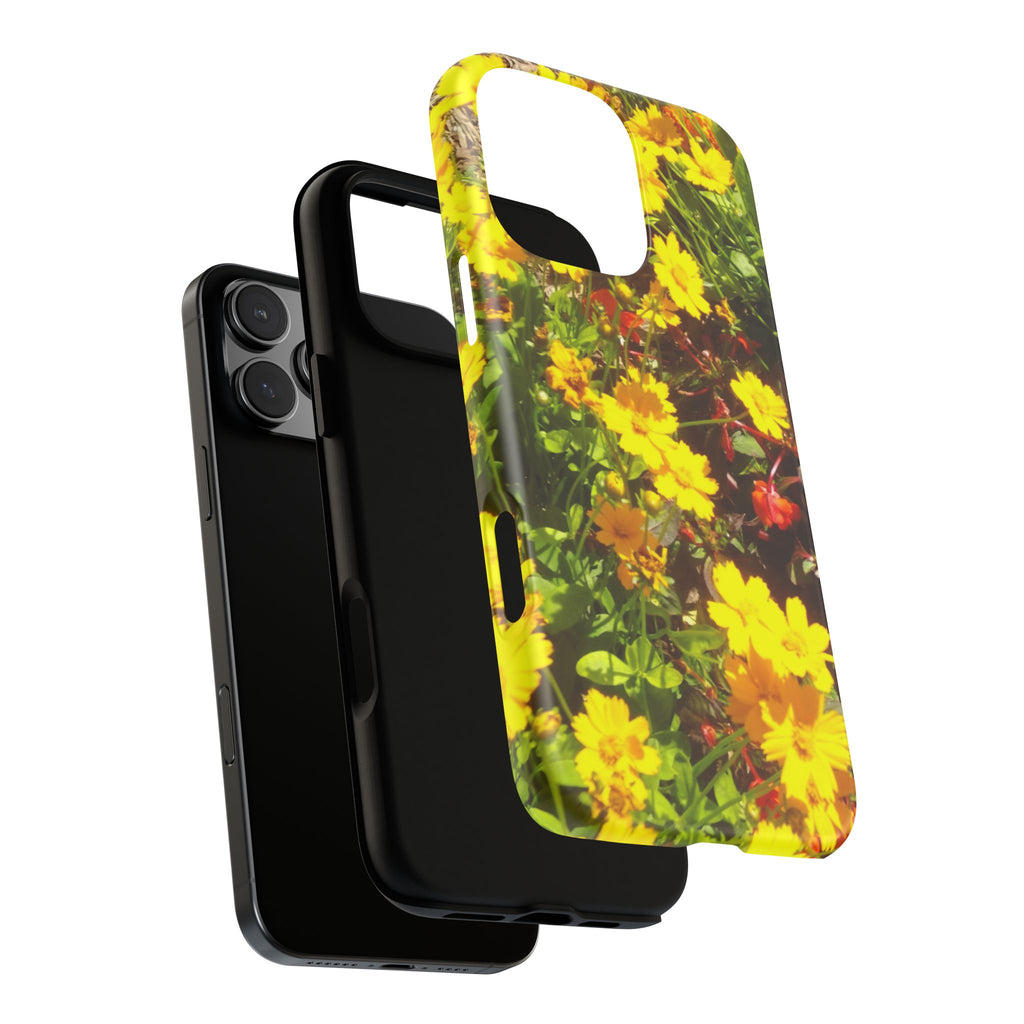 Floral Phone Case - Tough Cases with Vibrant Yellow Flowers, Protective Floral Cover, Spring Decor, Gift Idea for Nature Lovers, [...]