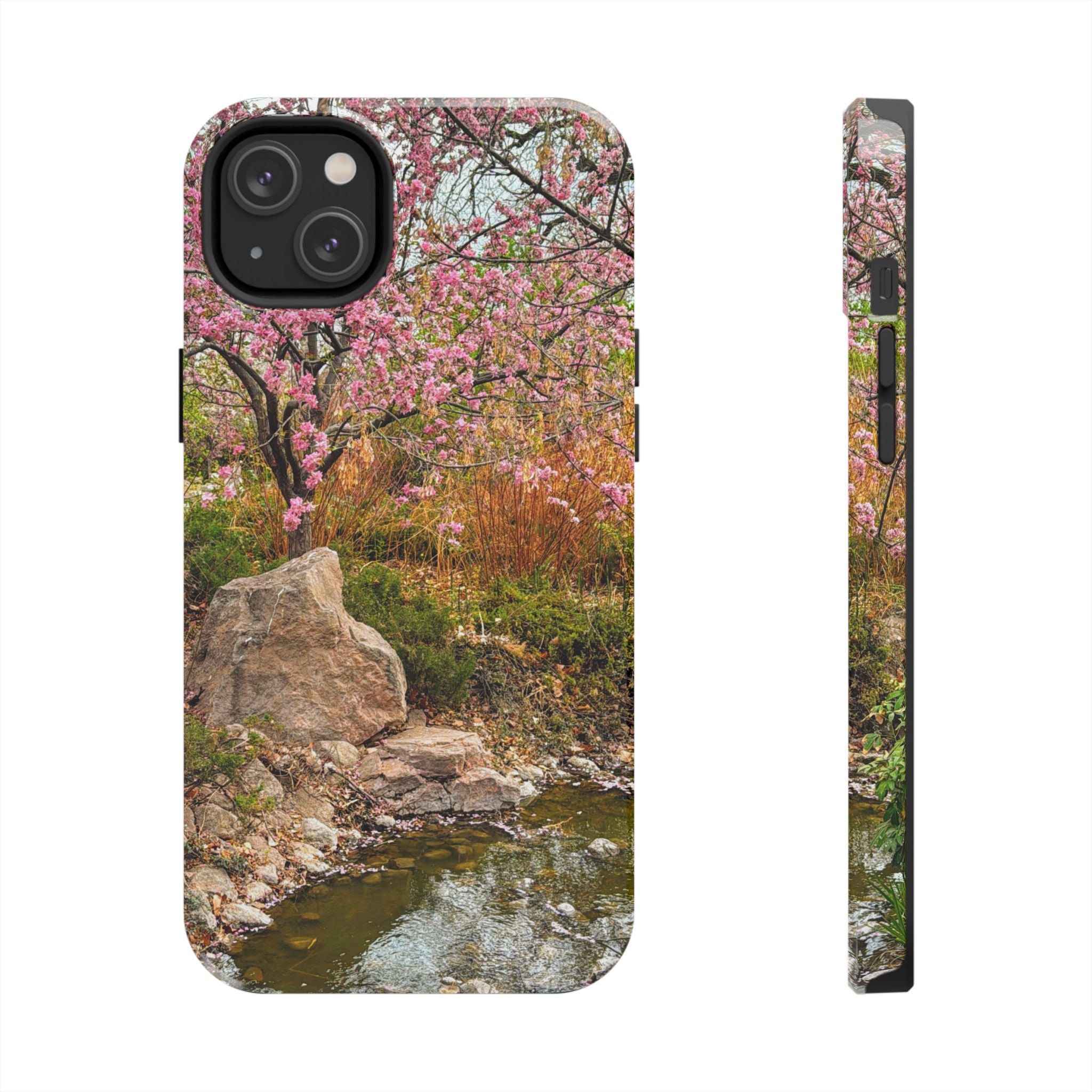 Cherry Blossom Tough Phone Cases - Nature Lover Gift, Floral Phone Accessories, Spring Decor, Custom Cases, Outdoor Adventure