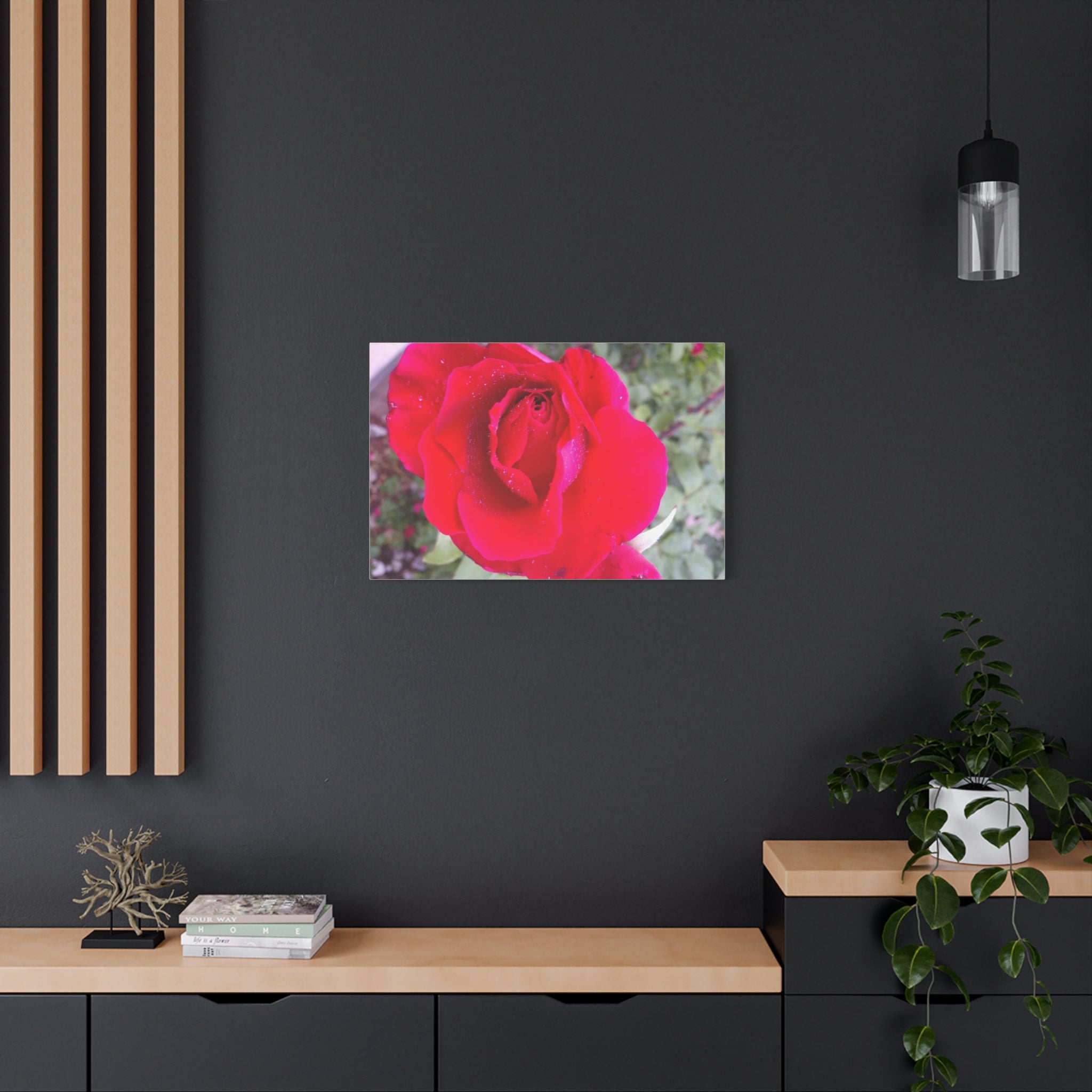 Vibrant Floral Canvas Art, Elegant Wall Decor, Perfect for Home, Gifts, Mother's Day, and Weddings