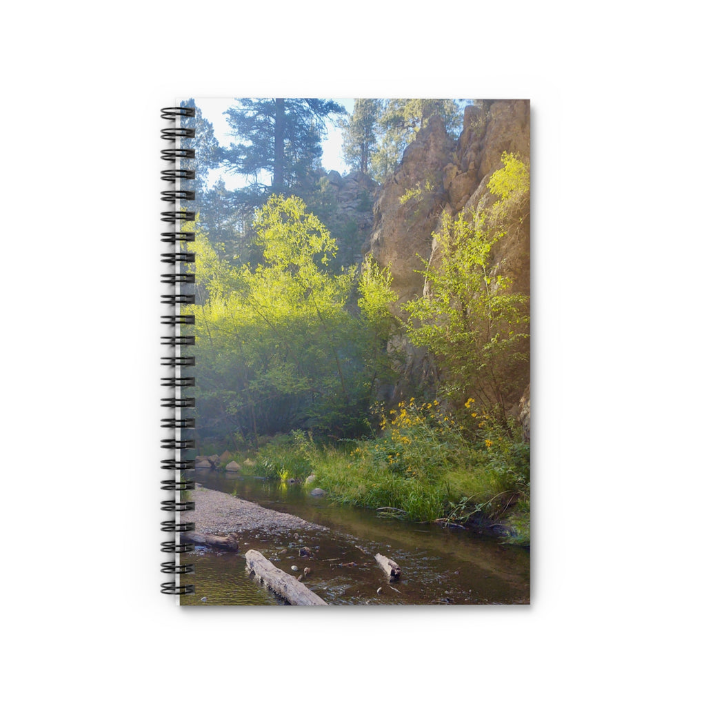 Nature-Inspired Spiral Notebook, Outdoor Journal, Eco-Friendly Note Pad, Hiking Gifts, Creative Writing Notebook