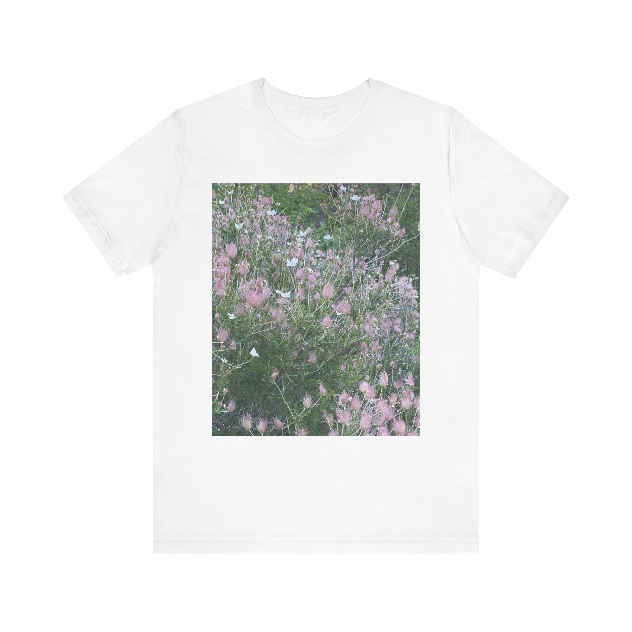 Floral Breeze Tee – Botanical Art Unisex Jersey Tee, Nature Lover Gift, Summer Fashion, Casual Wear, Eco-Friendly Style