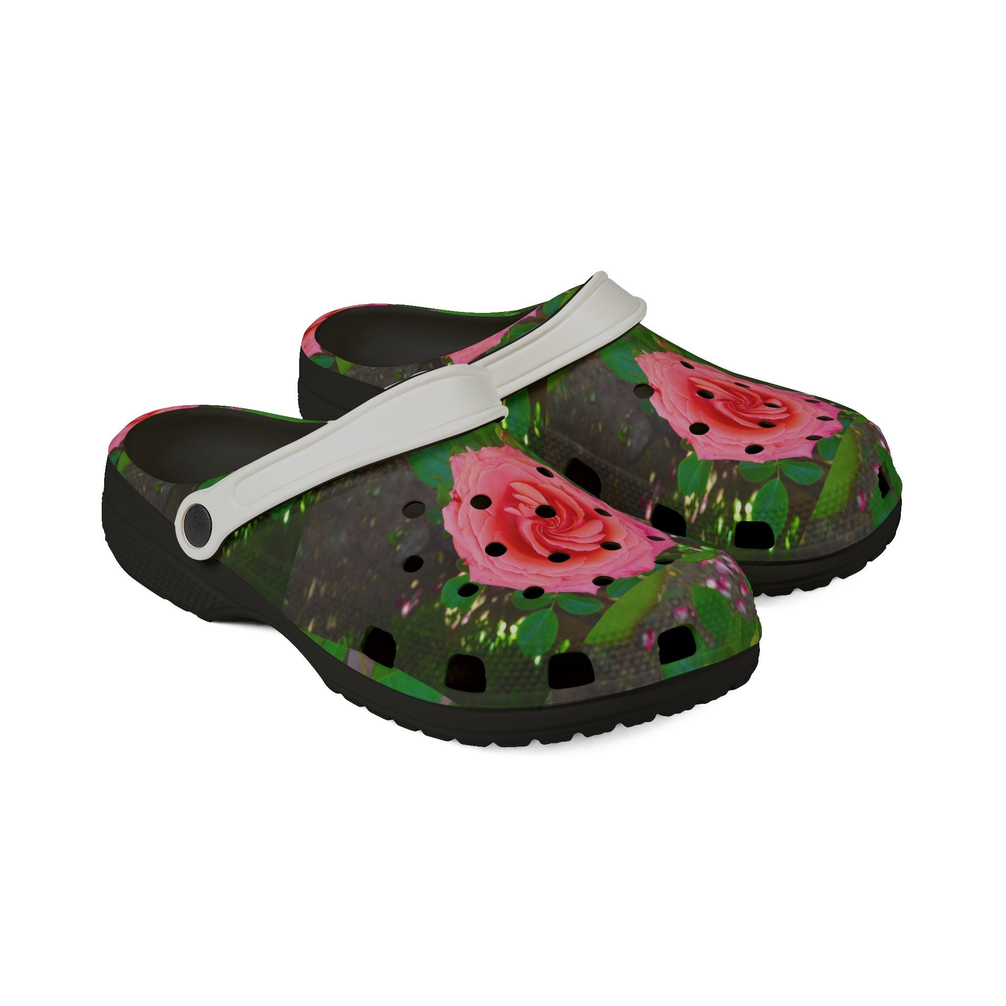 Floral EVA Foam Clogs - Stylish Comfort for Everyday Wear, Garden, Summer Fun, Casual Outfits, Gift for Flower Lovers