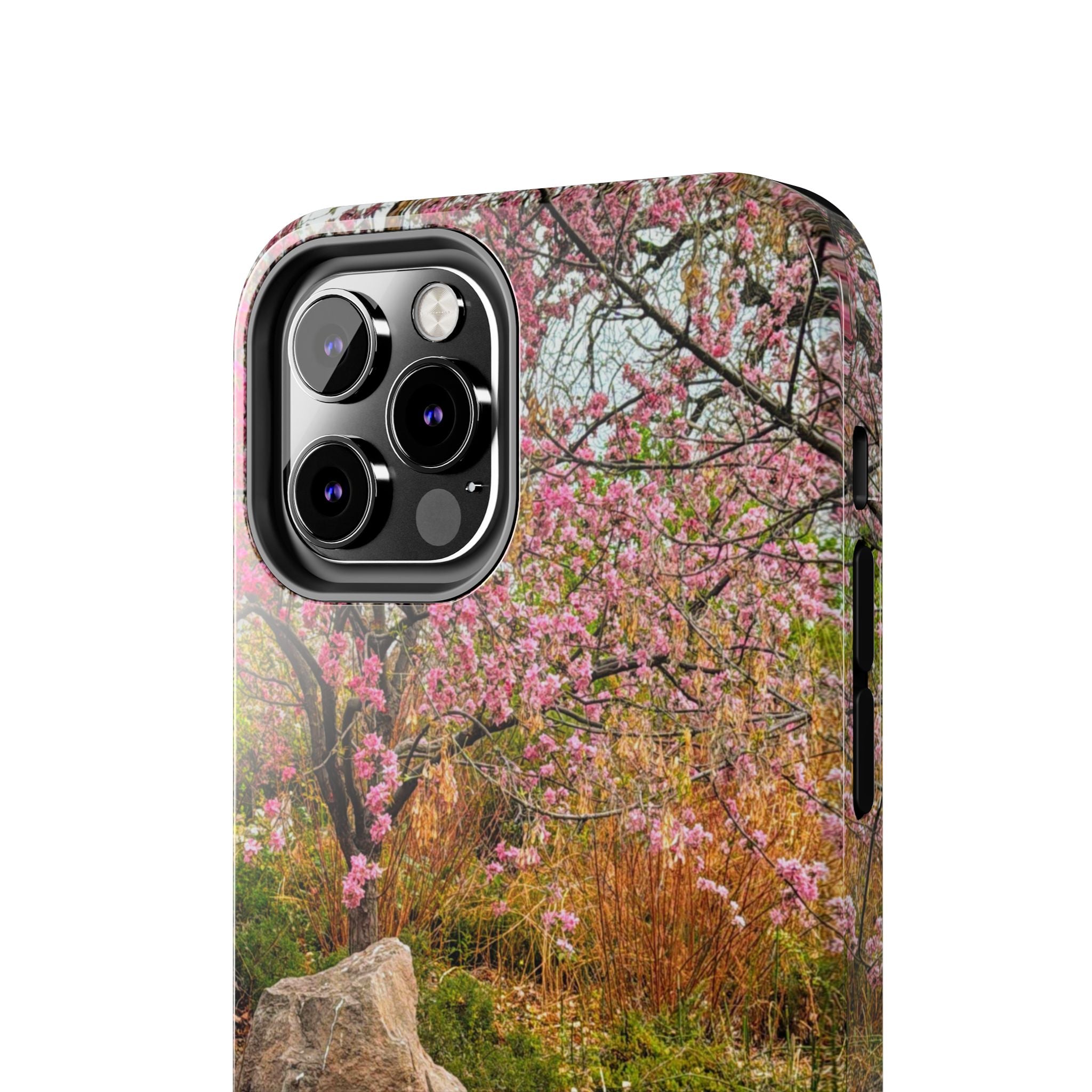 Cherry Blossom Tough Phone Cases - Nature Lover Gift, Floral Phone Accessories, Spring Decor, Custom Cases, Outdoor Adventure