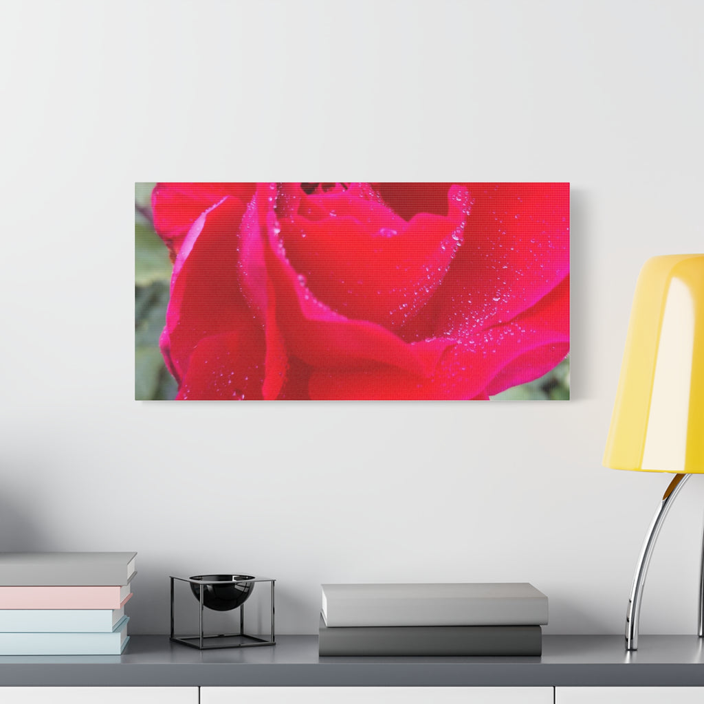 Stunning Floral Canvas Print, Home Decor, Wall Art, Gift for Flower Lovers, Red Rose Art, Mother's Day Gift