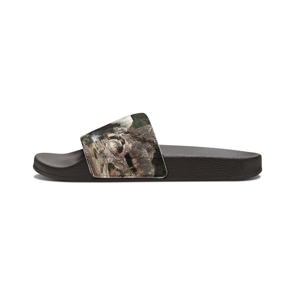 Camouflage Men's Sandals, Summer Footwear, Trendy Indoor-Outdoor Slippers, Beach Ready, Gift for Him
