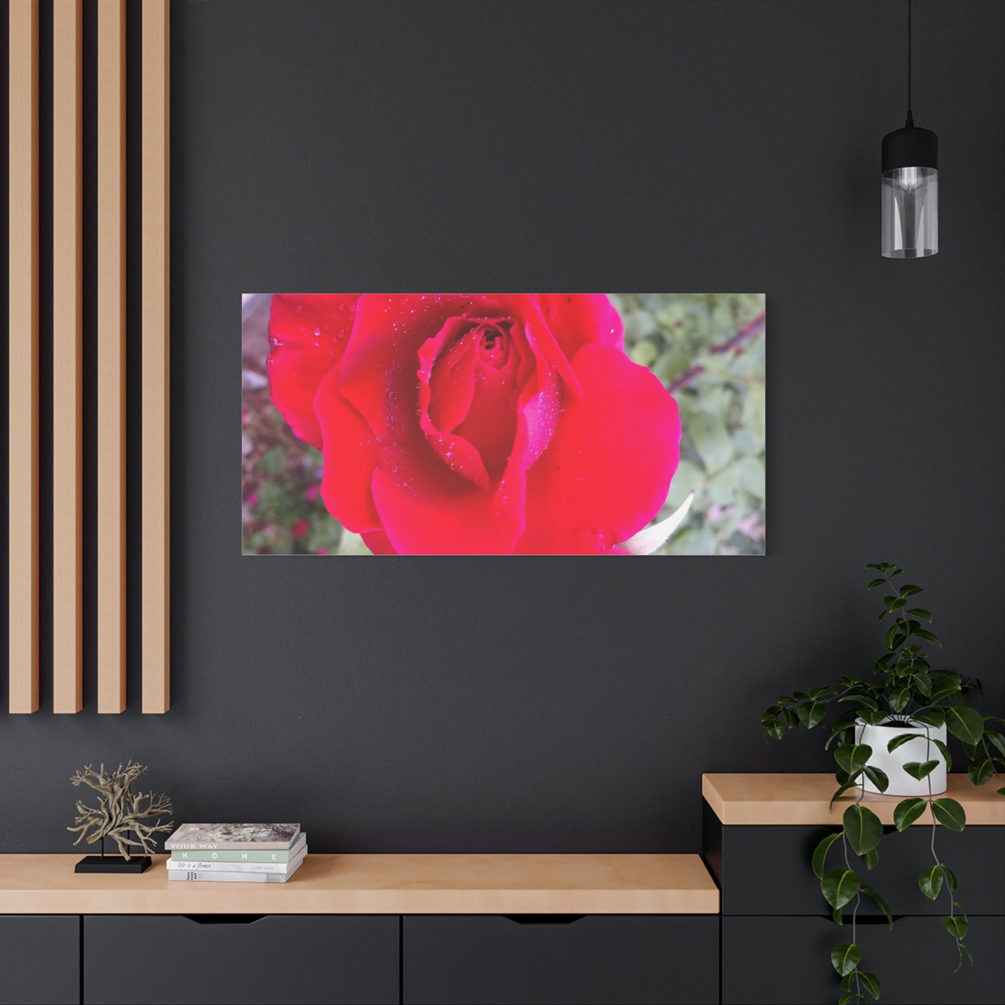 Vibrant Floral Canvas Art, Elegant Wall Decor, Perfect for Home, Gifts, Mother's Day, and Weddings