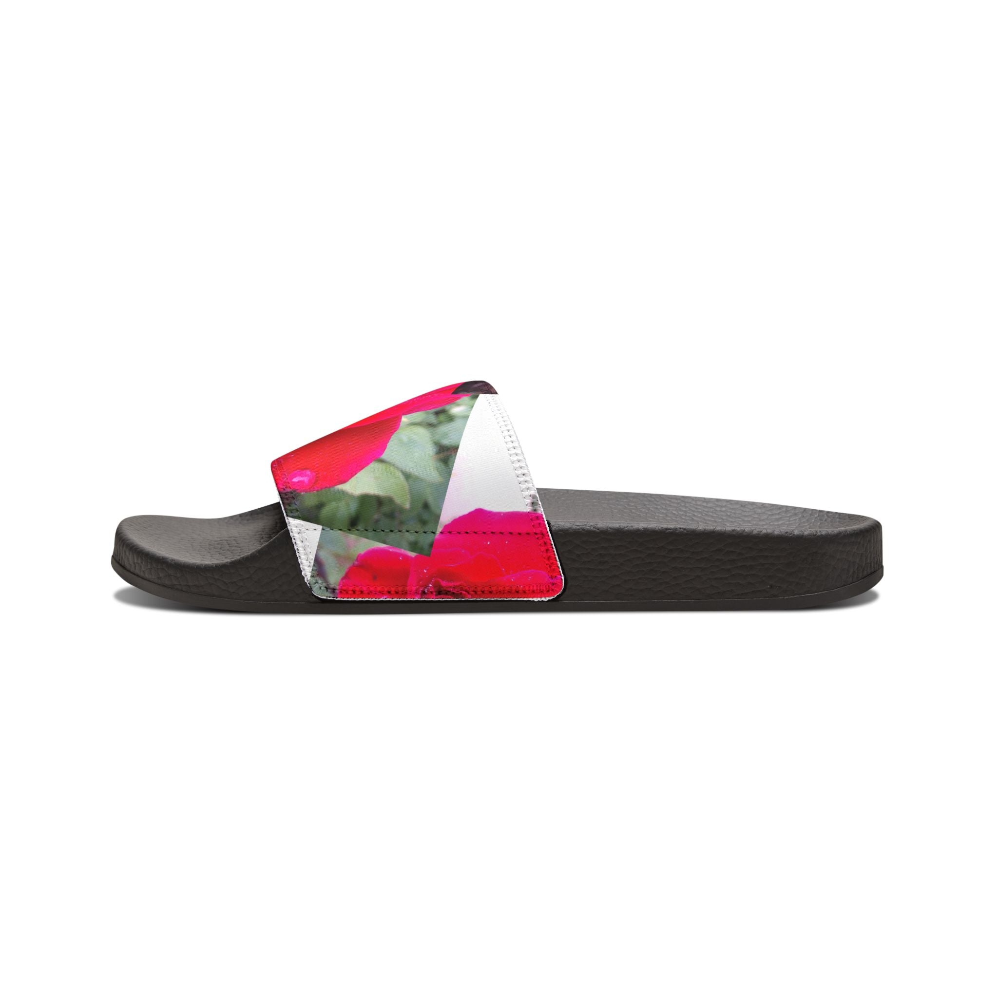 Floral Women's Slide Sandals | Summer Footwear, Vacation Style, Casual Slip-ons, Gift for Her, Outdoor Comfort