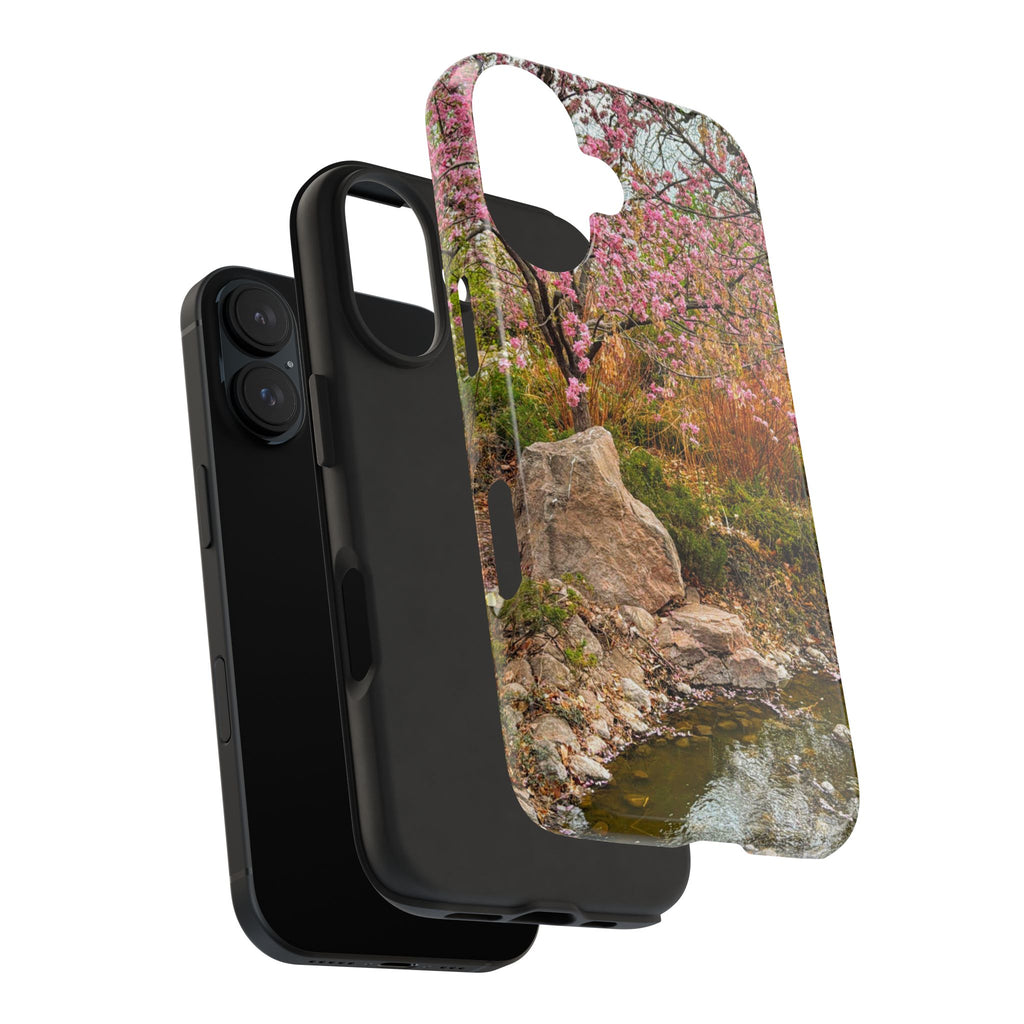 Cherry Blossom Tough Phone Cases - Nature Lover Gift, Floral Phone Accessories, Spring Decor, Custom Cases, Outdoor Adventure