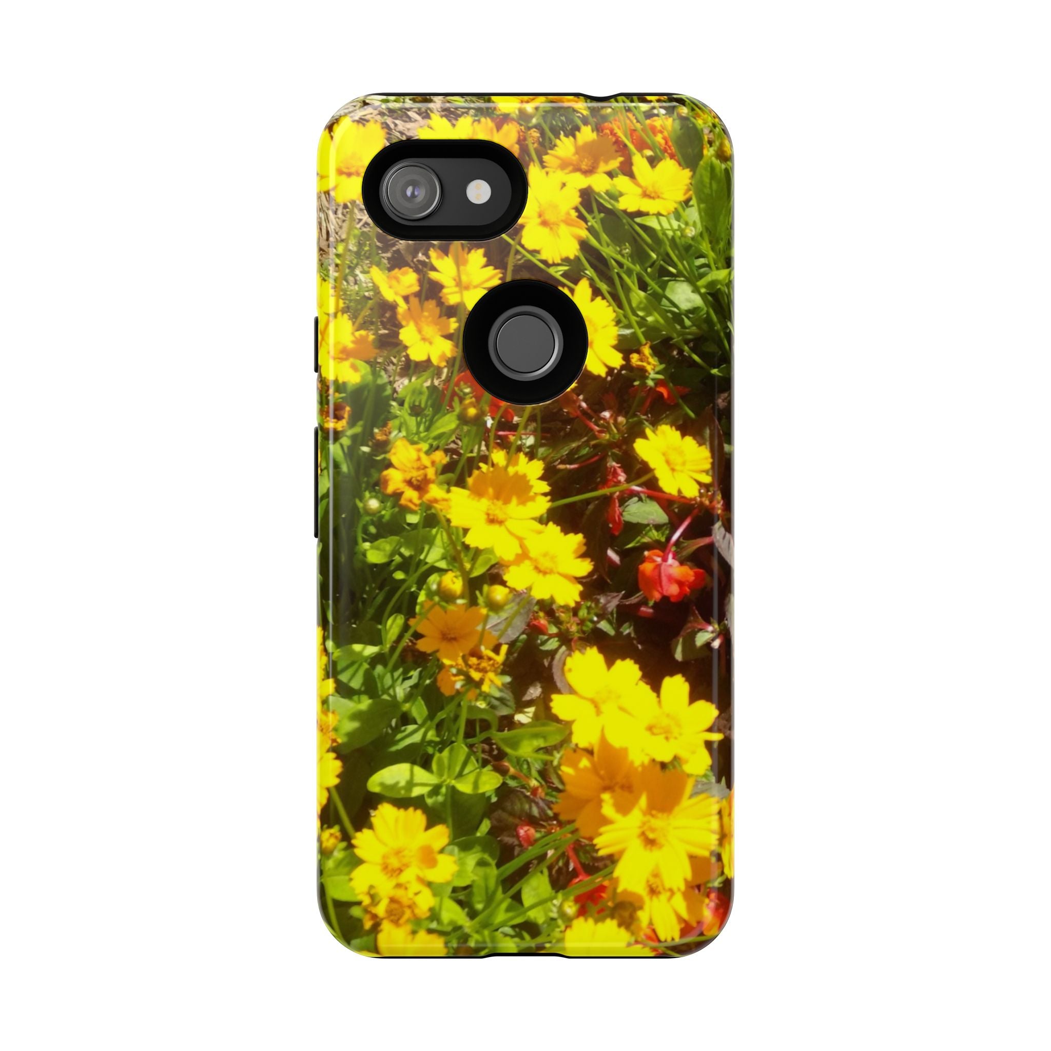 Floral Phone Case - Tough Cases with Vibrant Yellow Flowers, Protective Floral Cover, Spring Decor, Gift Idea for Nature Lovers, [...]