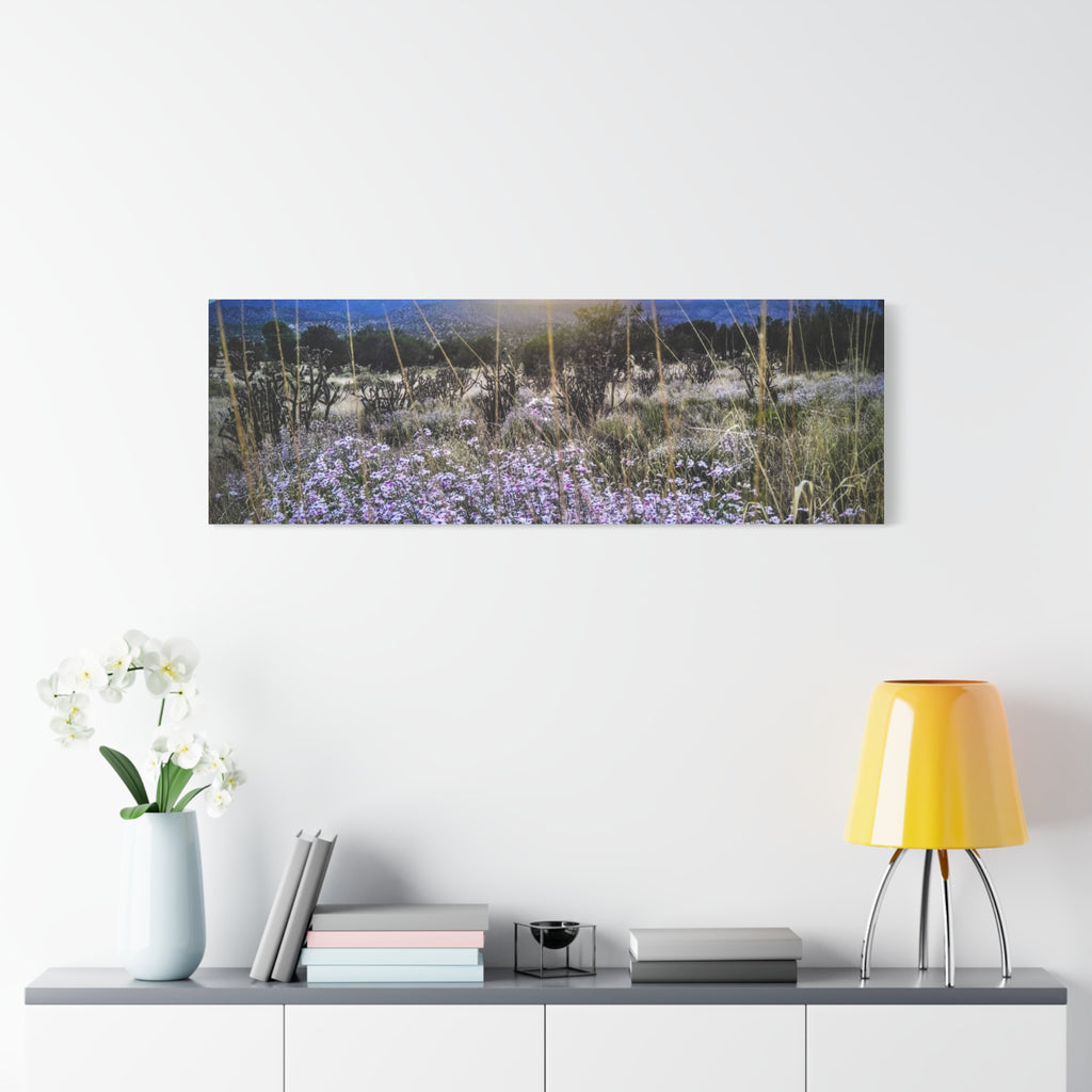 Framed Botanical Wall Art, Floral Canvas Print, Nature Decor, Home Interior Art, Gift for Garden Lovers, Beautiful Flower Landscape