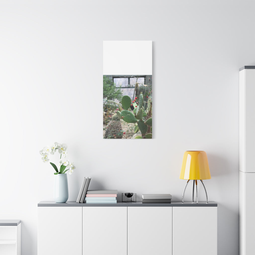 Cactus Matte Canvas Wall Art, Nature Decor, Southwestern Room Design, Green Plant Prints, Home and Office Wall Decor