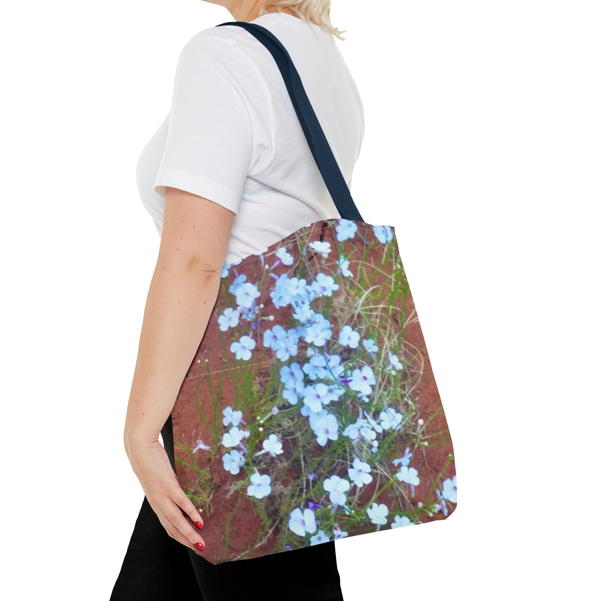 Floral Tote Bag - Boho Chic, Everyday Use, Eco-Friendly Shopping, Gift for Her, Travel Accessory