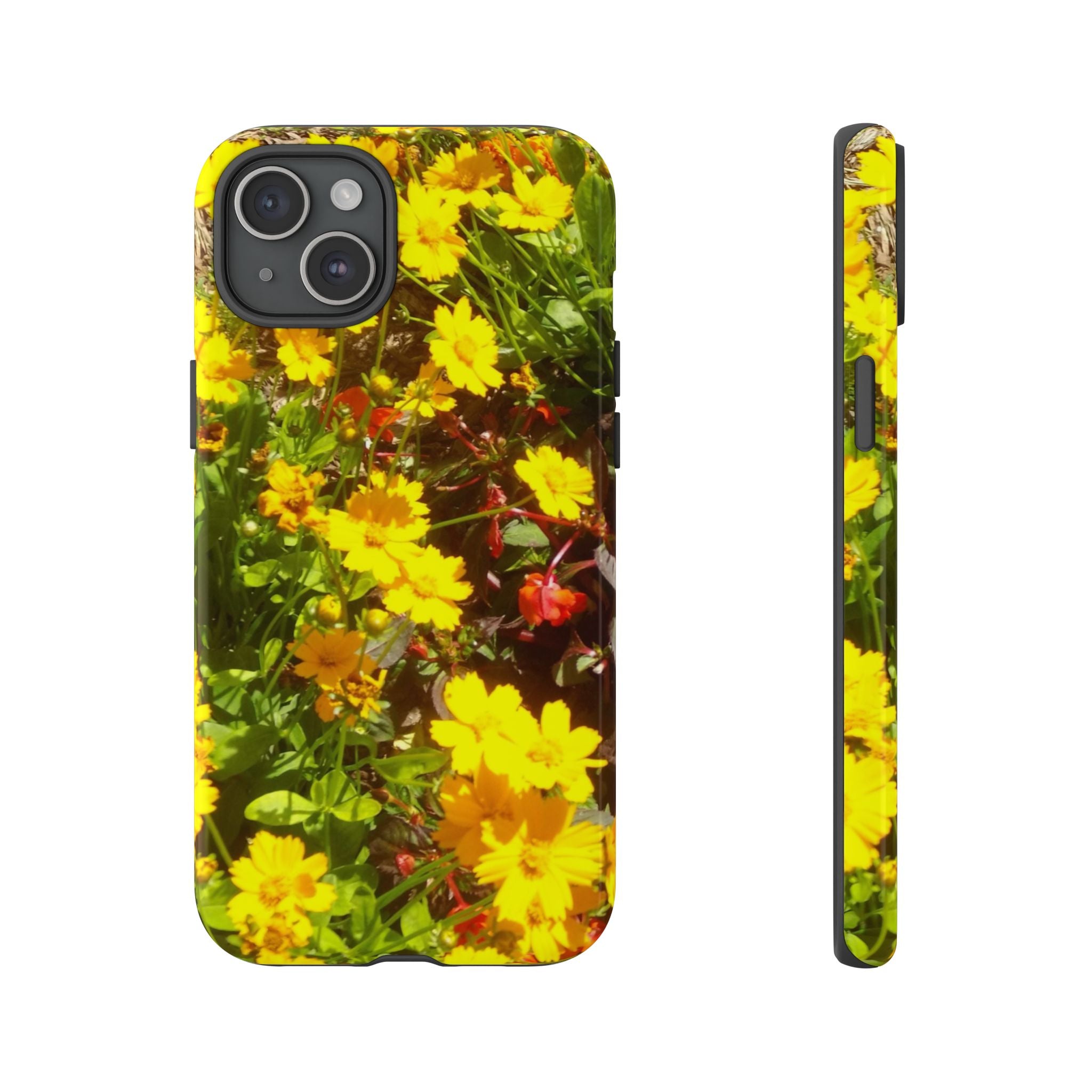 Floral Phone Case - Tough Cases with Vibrant Yellow Flowers, Protective Floral Cover, Spring Decor, Gift Idea for Nature Lovers, [...]