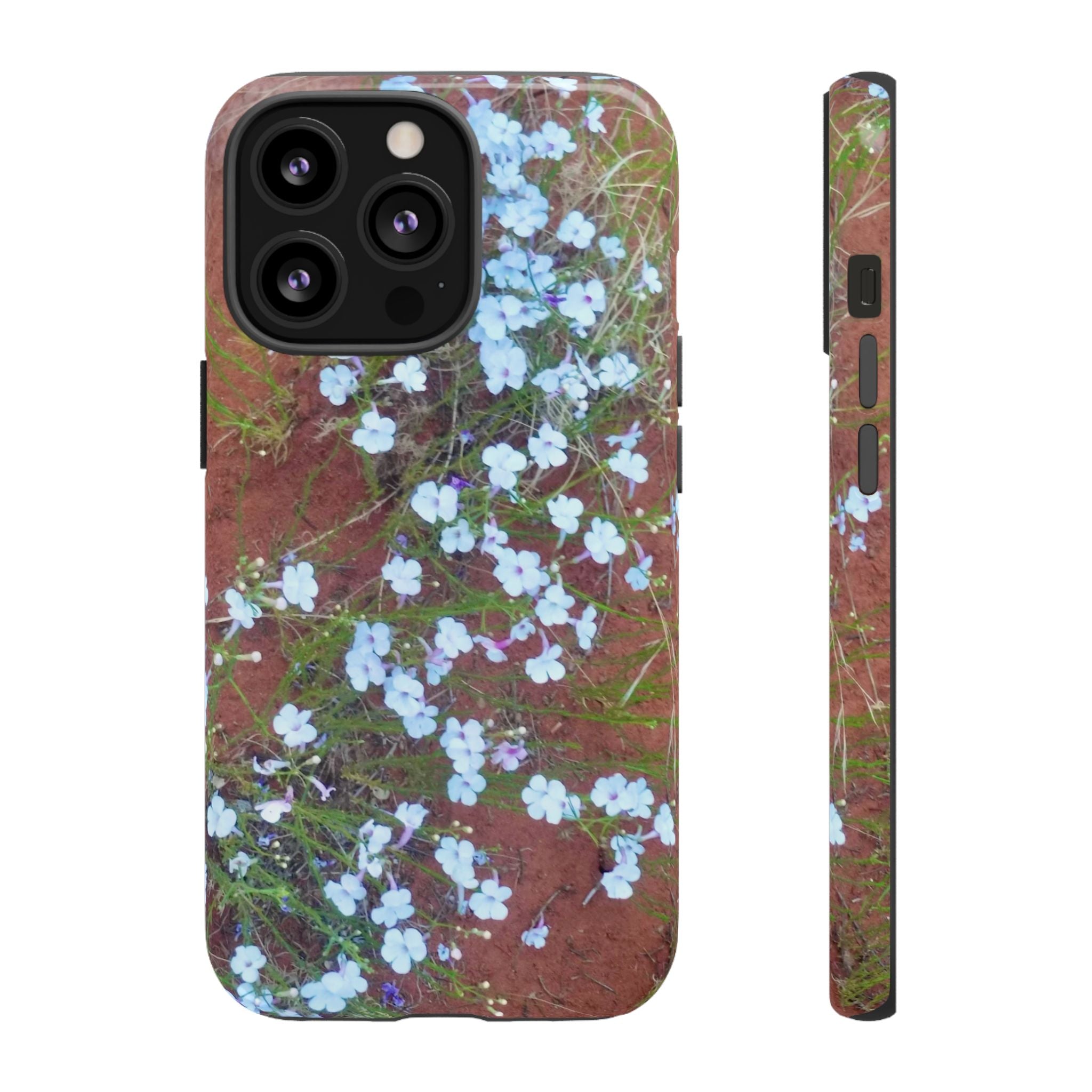 Floral Phone Case - Rustic Floral Design, Tough Cases, Gift for Her, Nature Lover, Spring Decor, Cute Phone Accessory