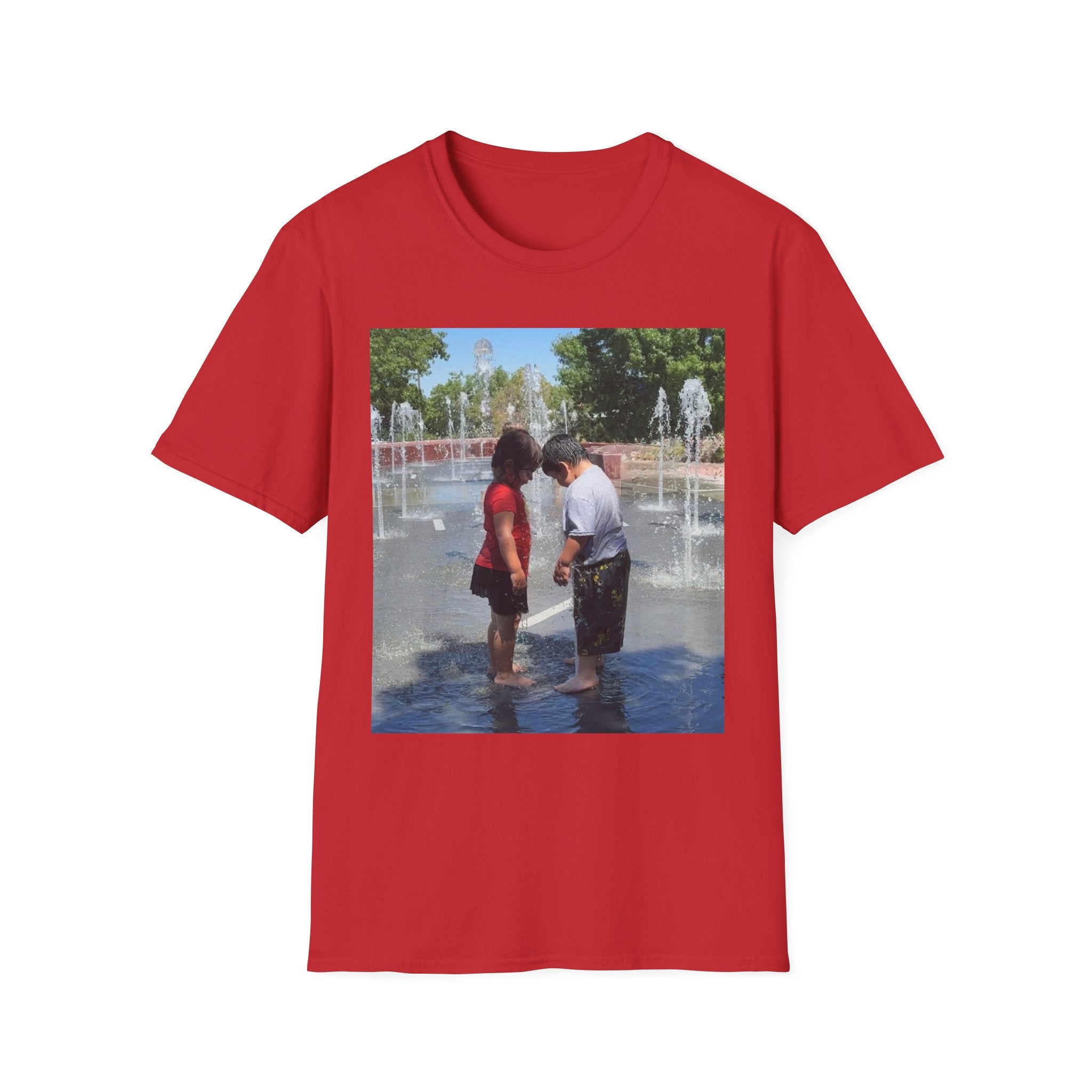 Cherished Moments Unisex Softstyle T-Shirt, Family Reunion Shirt, Personalized Gift, Summer Fun Tee, Kids Photography Tee