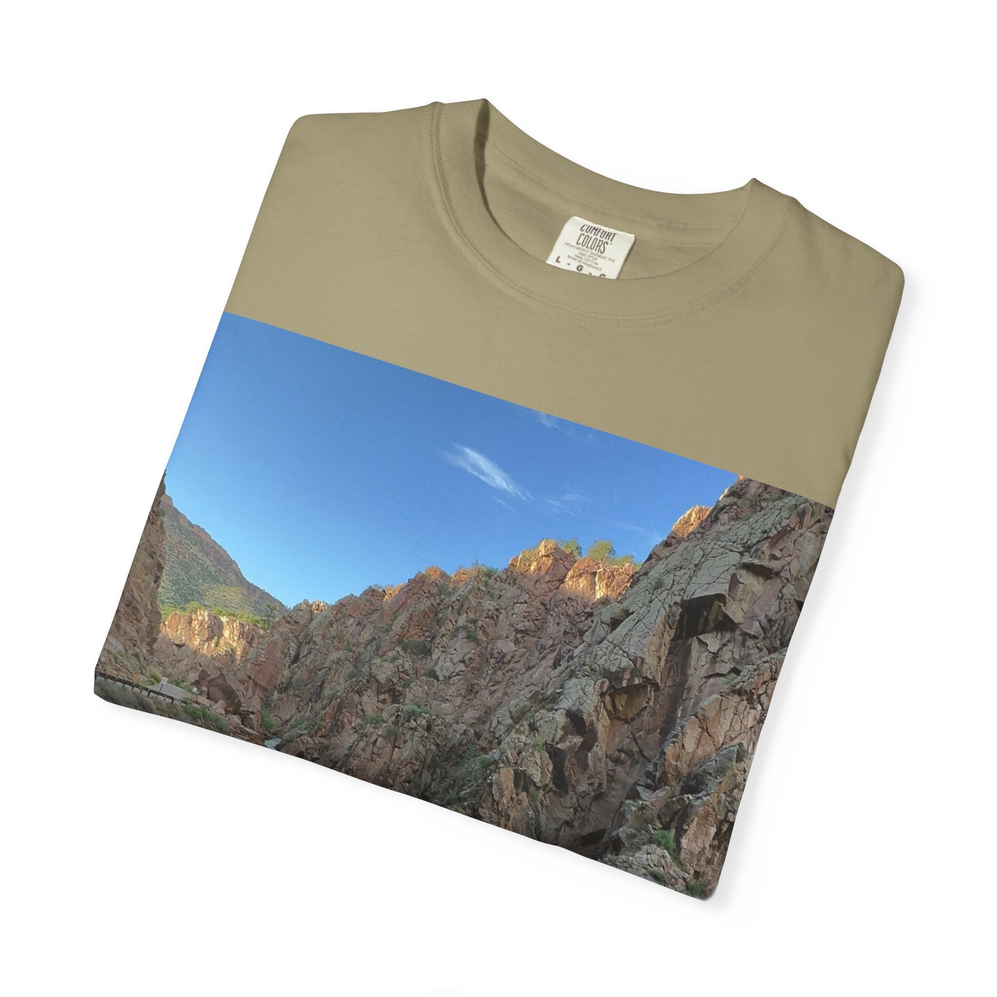 Nature Scene Unisex T-Shirt, Eco-Friendly Tee, Outdoorsy Apparel, Hiking Gift, Casual Wear, Adventure Clothing