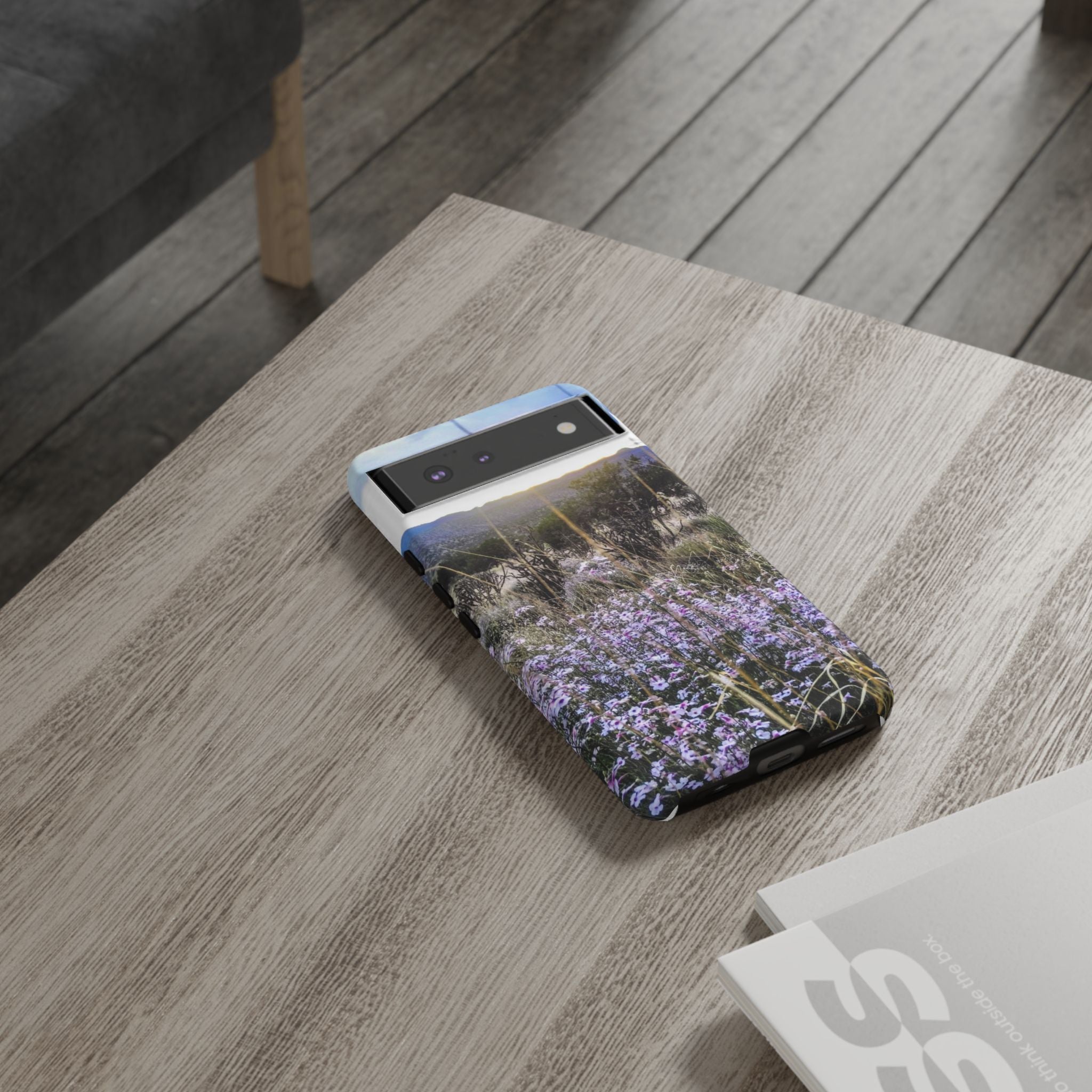 Floral Phone Case, Tough Phone Cover for Outdoor Lovers, Nature-Inspired Accessories, Gift for Photography Enthusiasts, Protective [...]